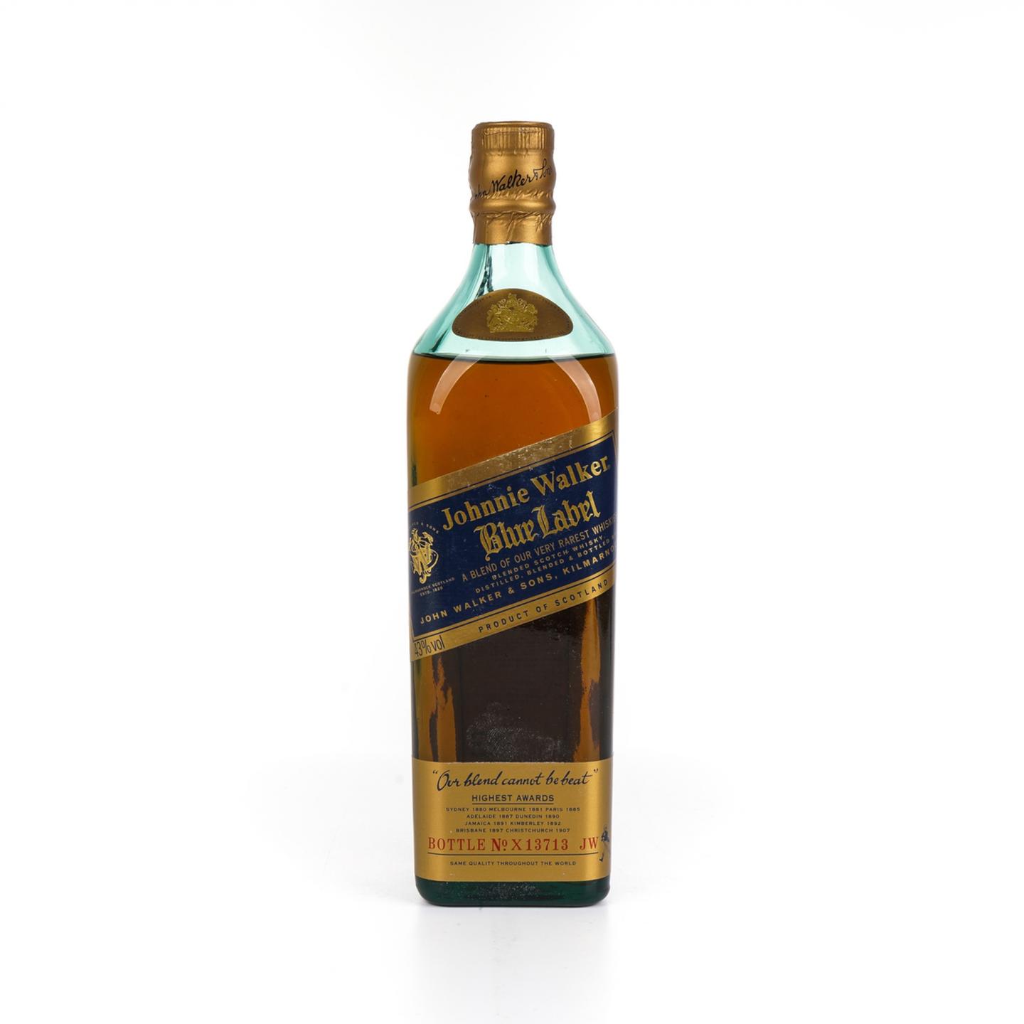 尊尼获加 蓝牌 老版 750ML