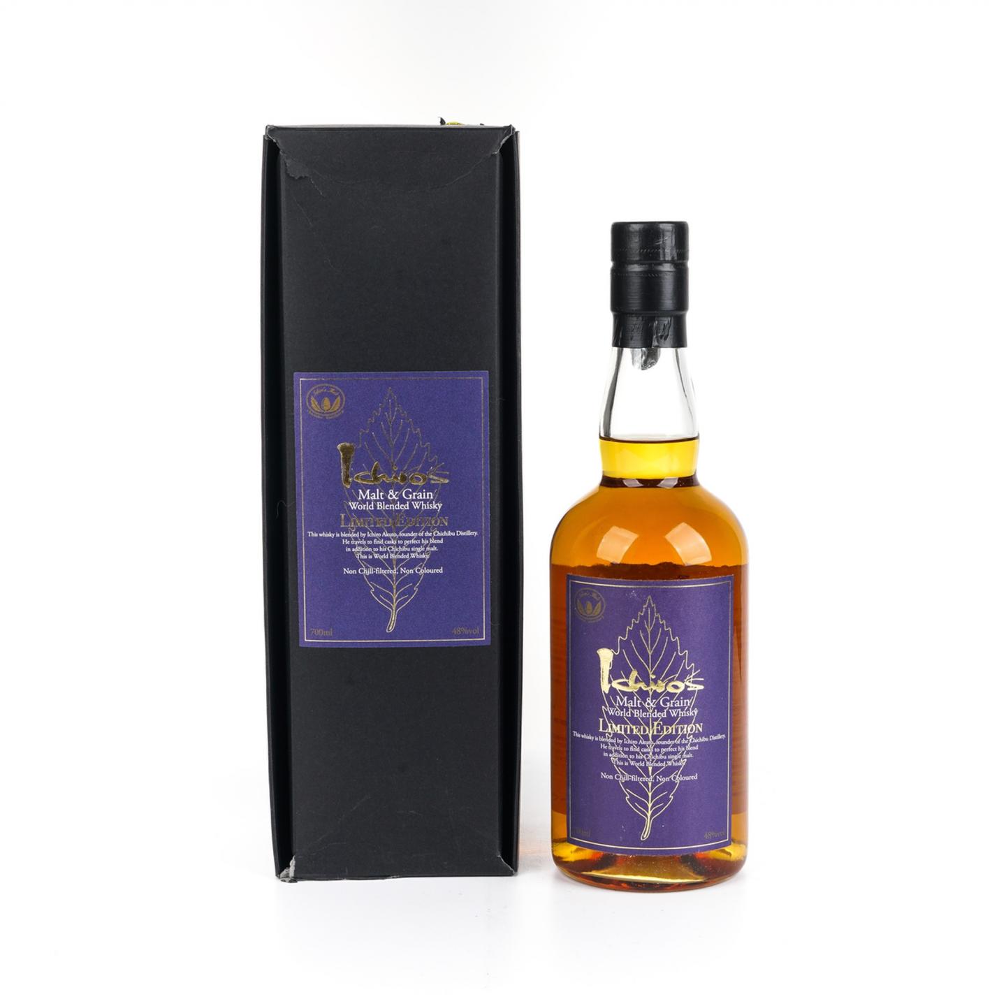 秩父 蓝叶 Ichiro's Malt & Grain 世界调和威士忌