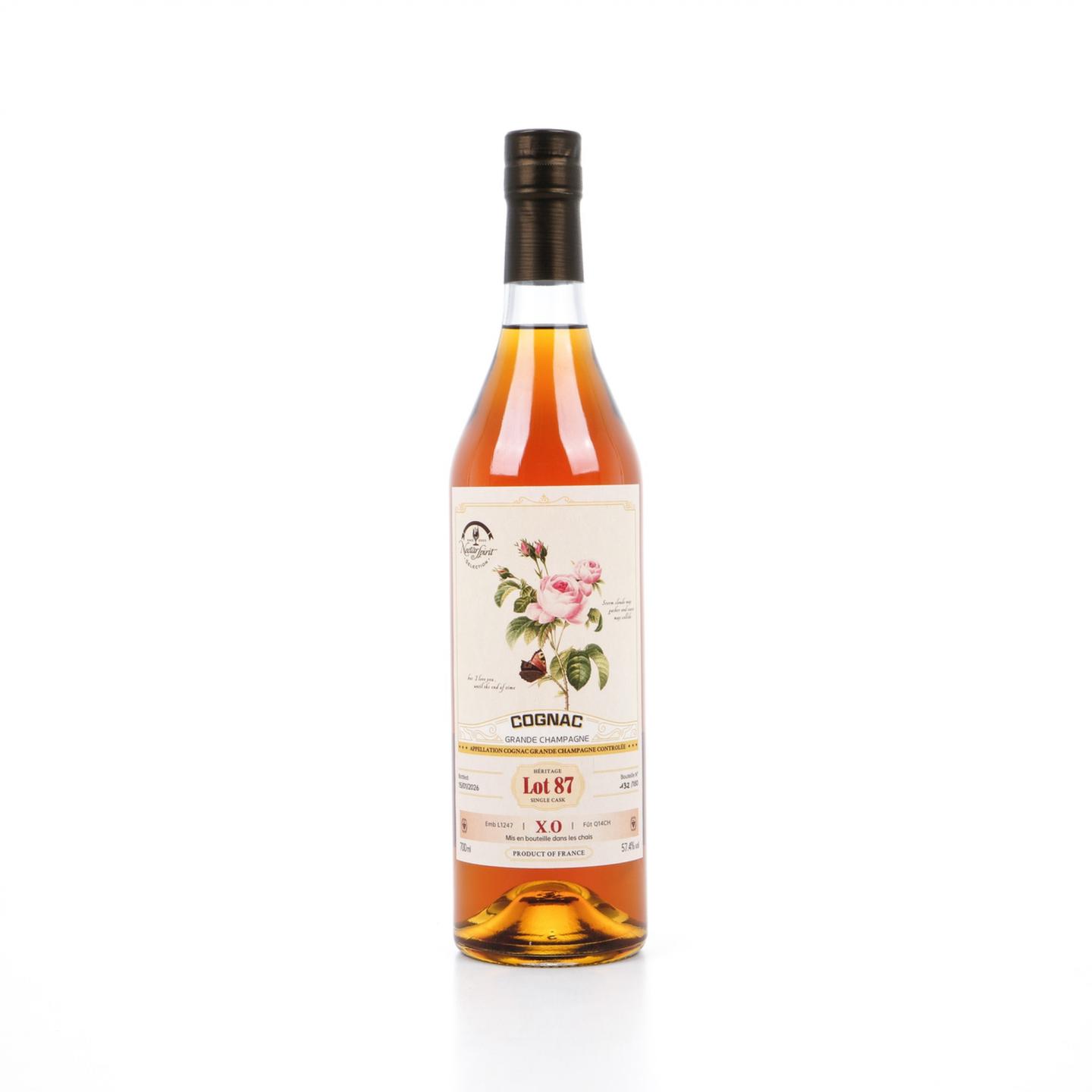 玫瑰之约 2026 Lot 87 大香槟区 单桶 干邑XO Nectar Spirit