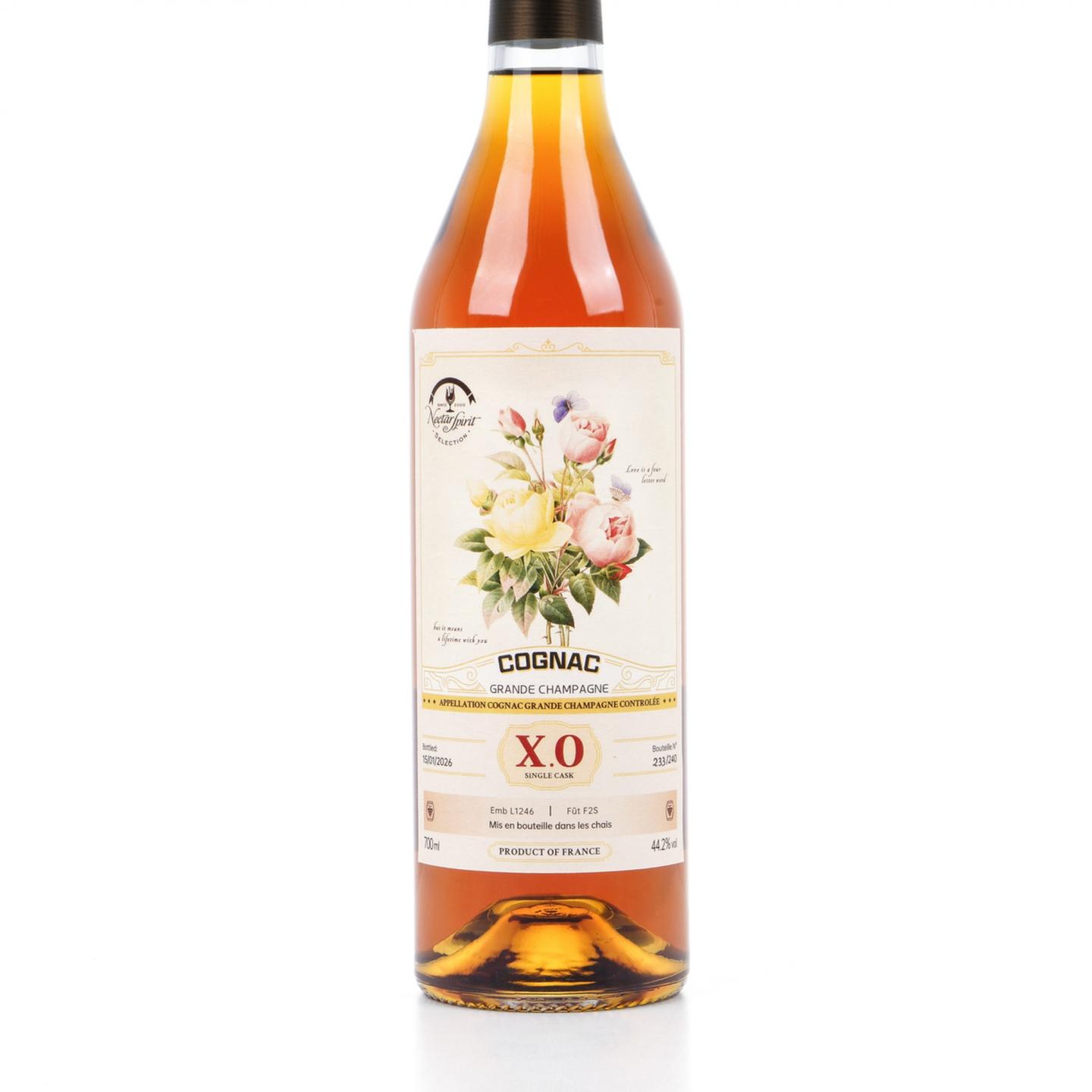 玫瑰之约 2026 大香槟区 单桶 干邑XO Nectar Spirit