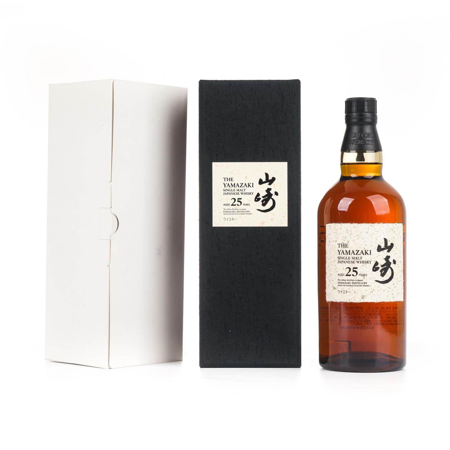 山崎 25年 新版 礼盒 43%