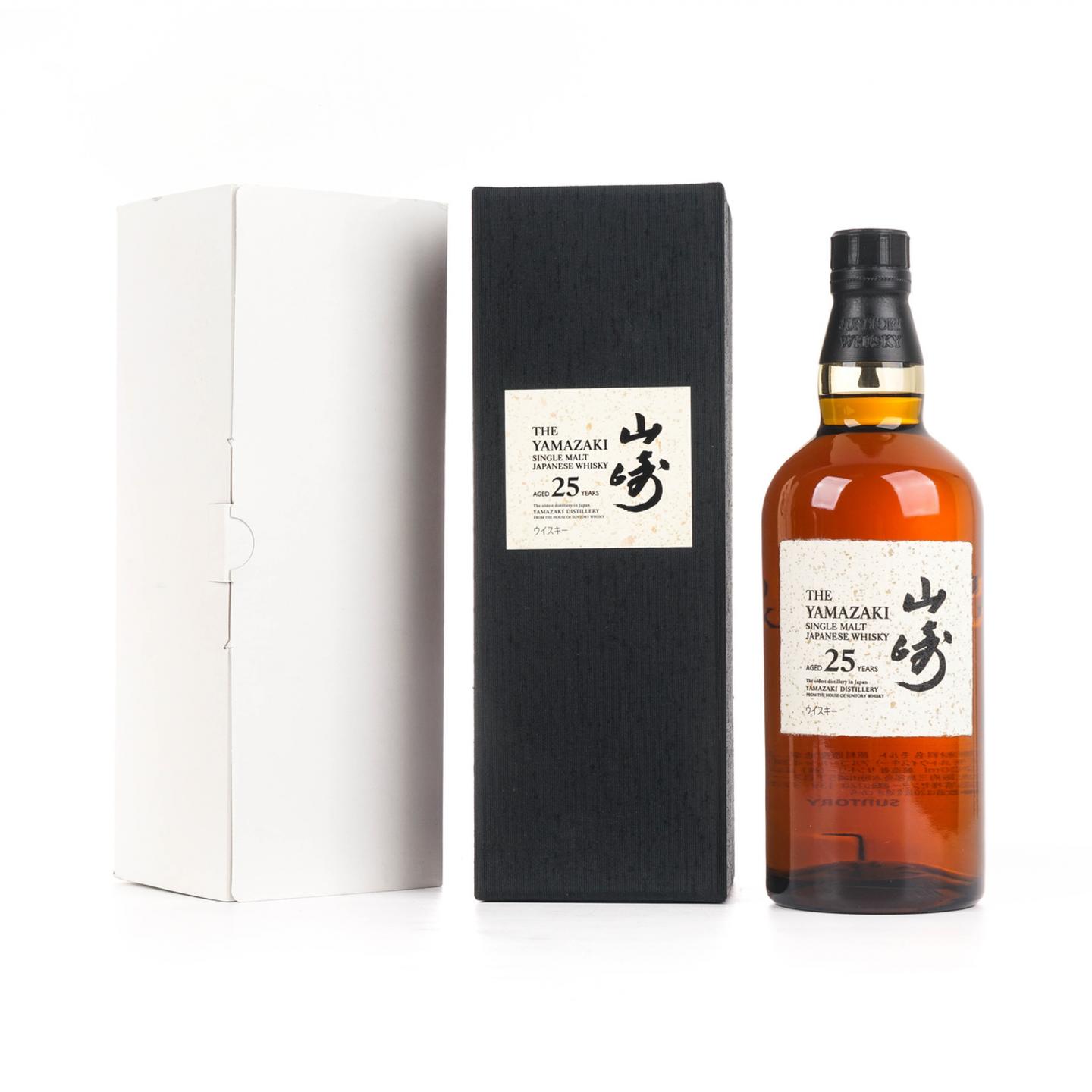 山崎 25年 新版 礼盒 700ml
