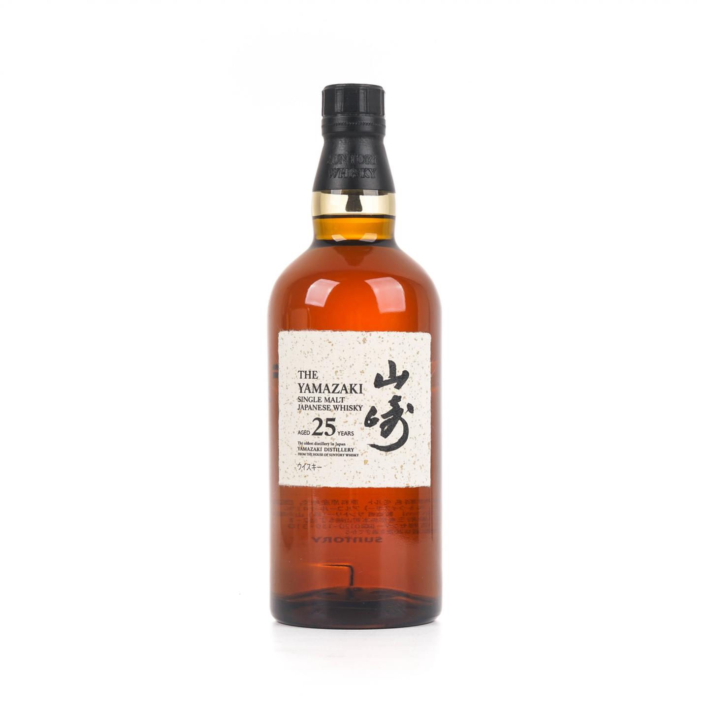 山崎 25年 新版 礼盒 700ml