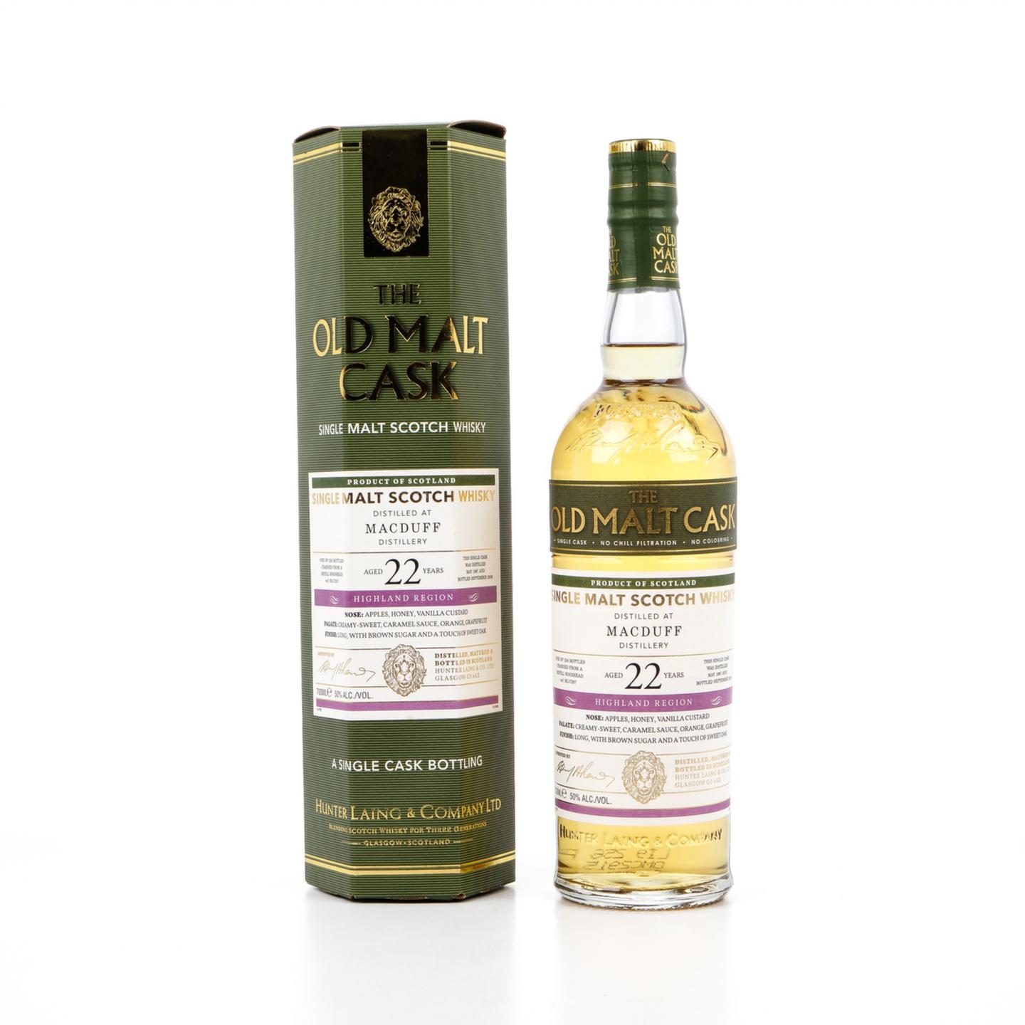 麦克杜夫 22年 1997-2019 单桶 HL Old Malt Cask