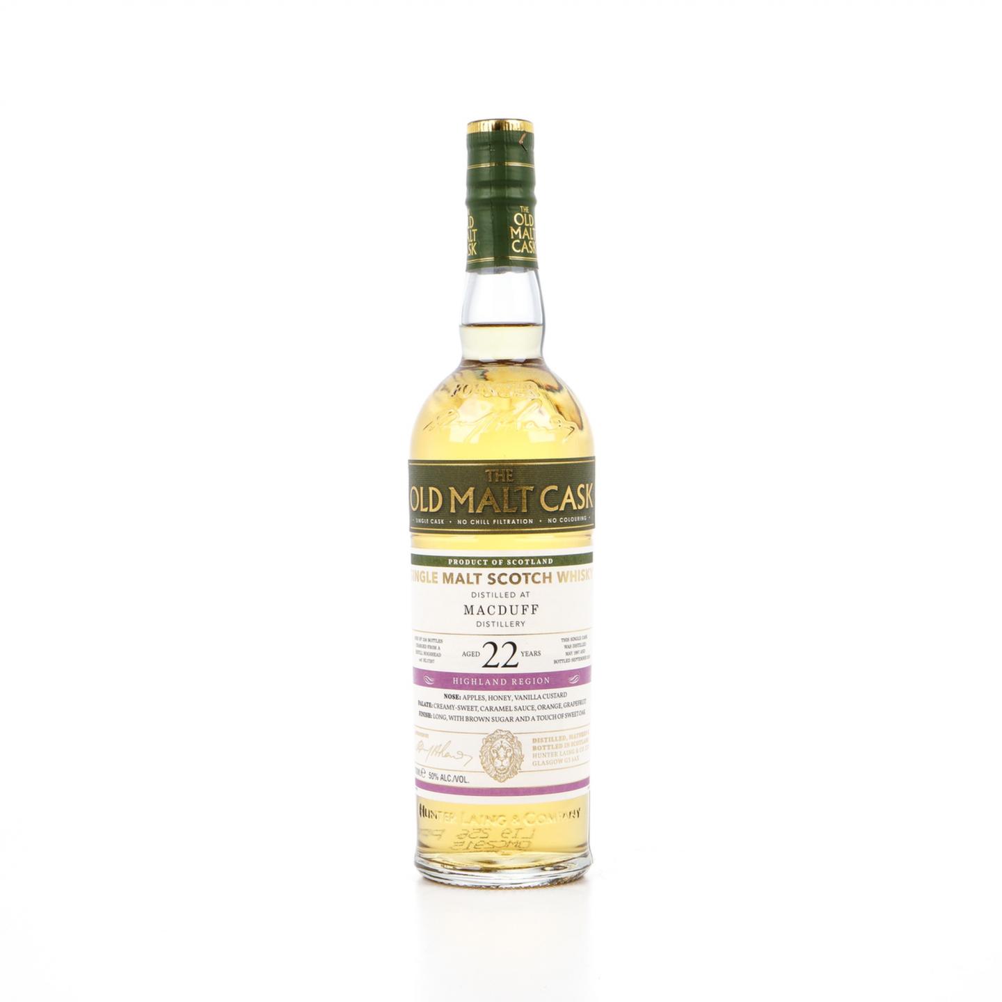 麦克杜夫 22年 1997-2019 单桶 HL Old Malt Cask