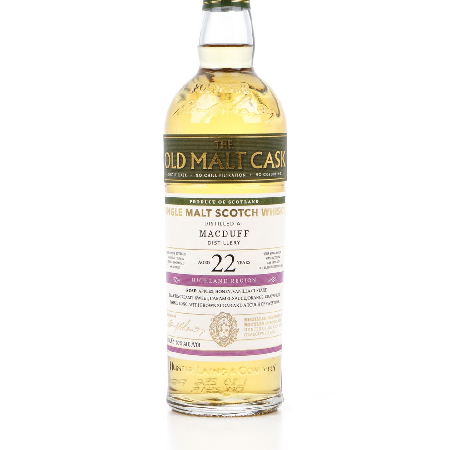 麦克杜夫 22年 1997-2019 单桶 HL Old Malt Cask