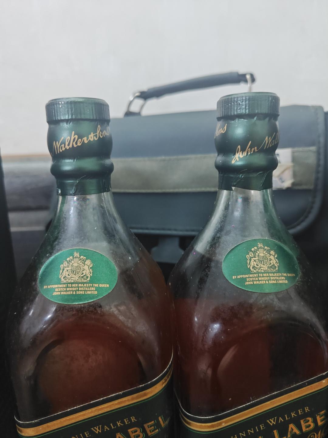 00年代绿牌绿方，一套两支1L