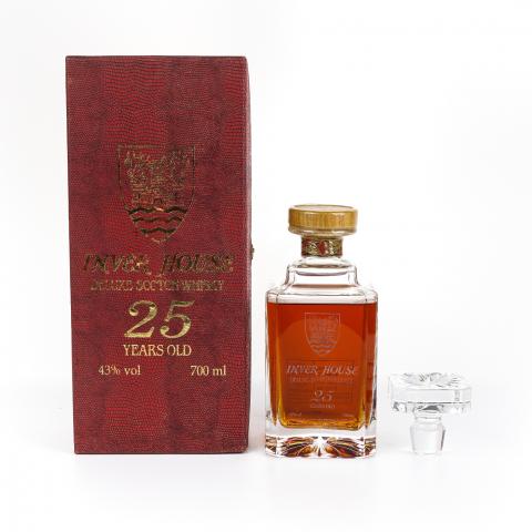 Inver House 25年 调和 水晶瓶 43%