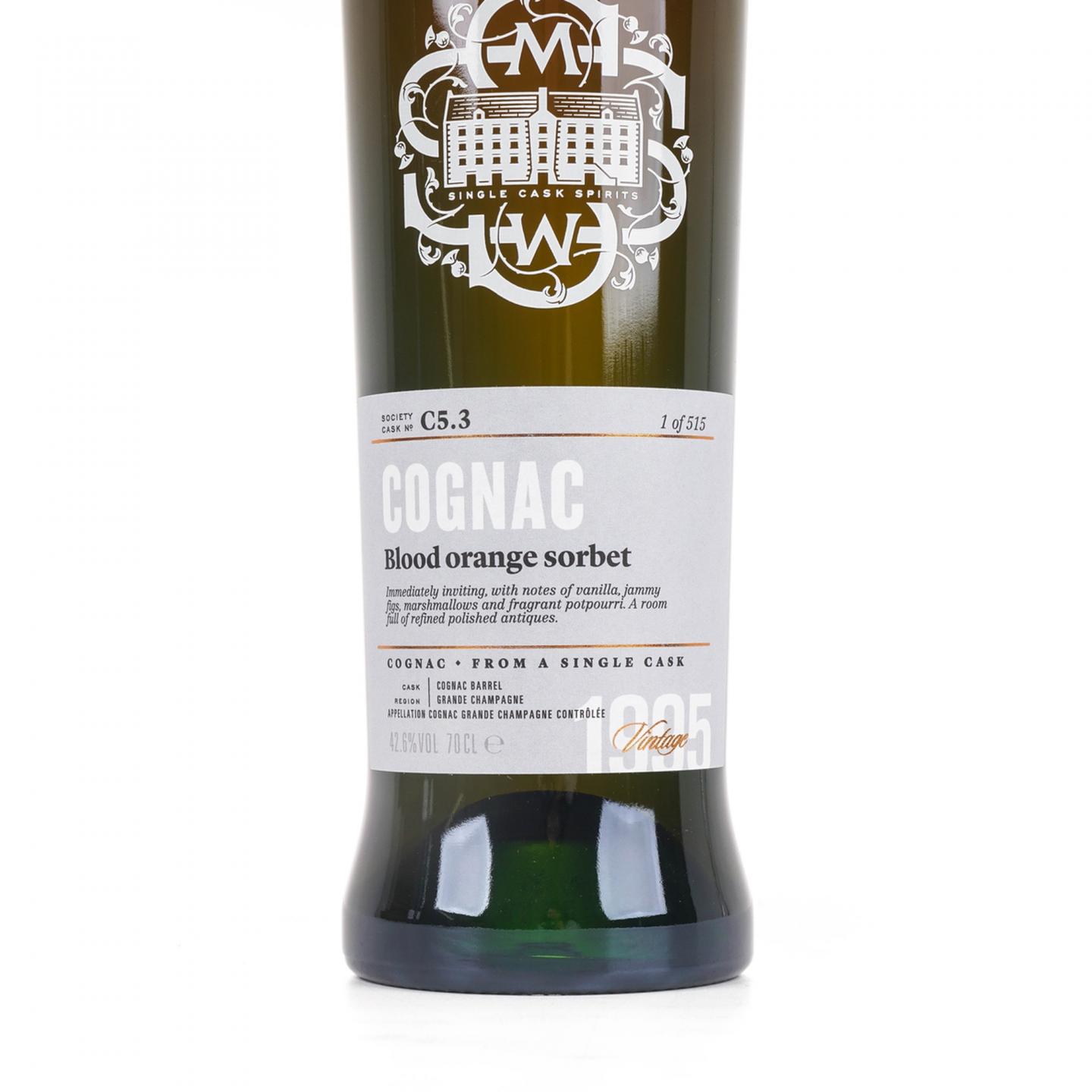 SMWS C5.3 单桶干邑 血橙雪葩