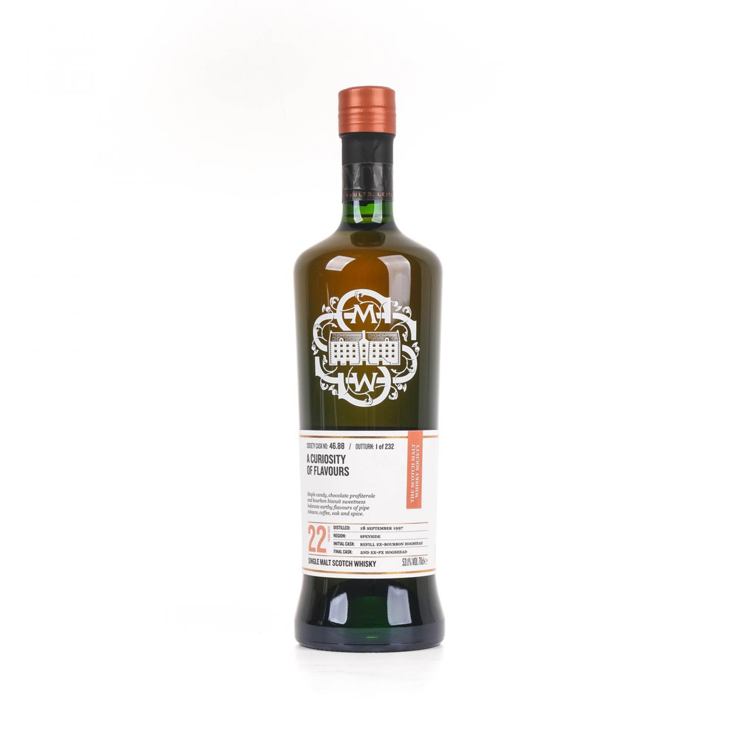SMWS 46.88 格兰洛西 1997 22年