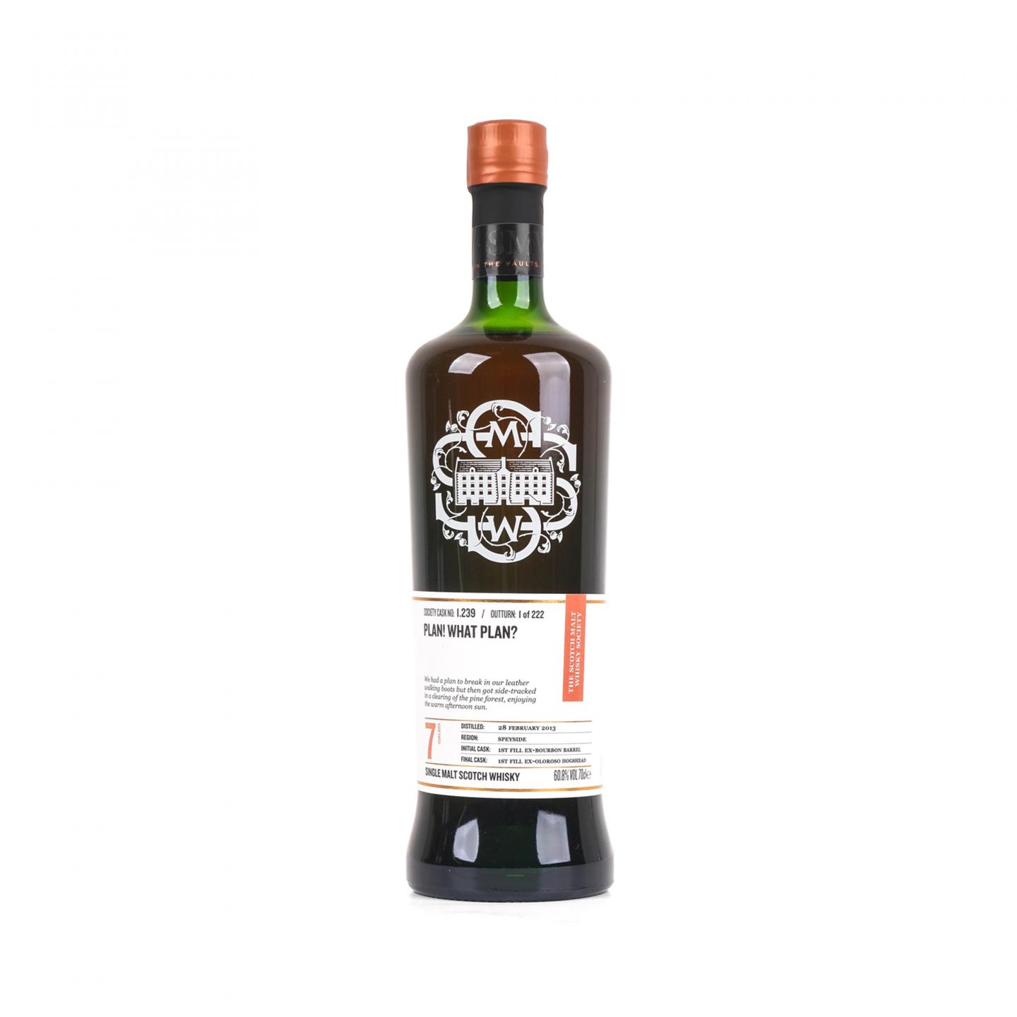 SMWS 1.239 格兰花格 7年 2013 雪莉桶后熟