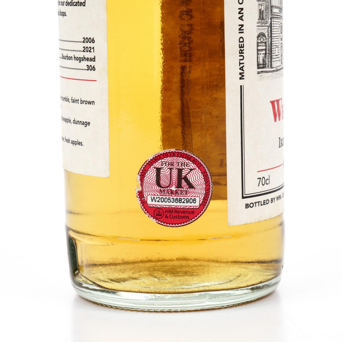 Irish Spirit Drink 15年 2006-2021 单桶 CA 爱尔兰烈酒
