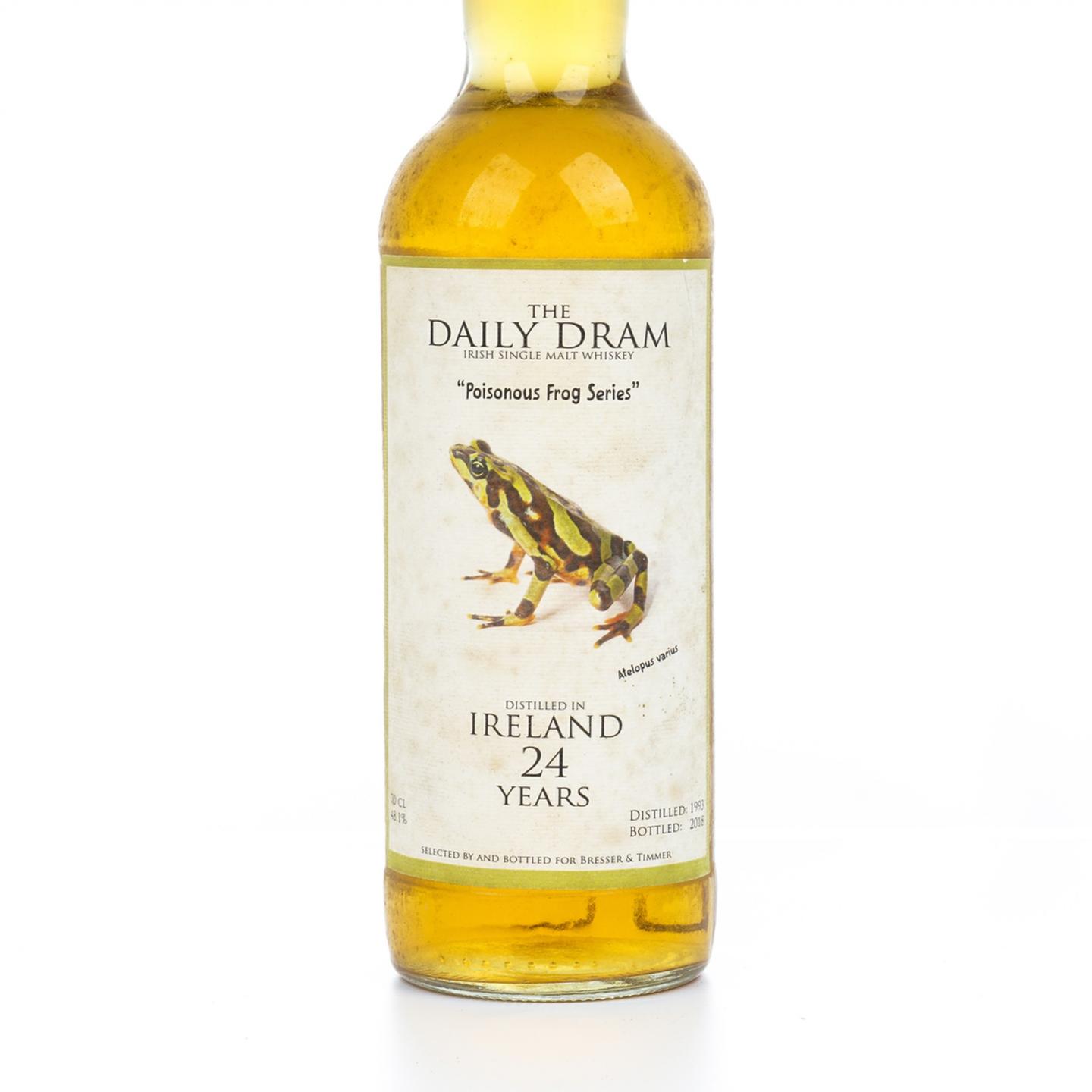 爱尔兰威士忌 24年 1993-2018 The Daily Dram “毒蛙系列”