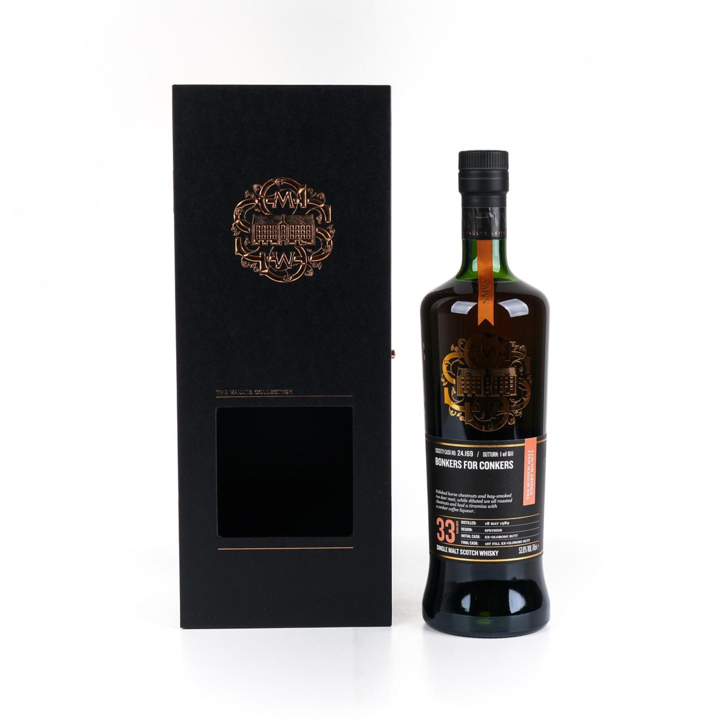 SMWS 24.169 麦卡伦 33年 1989 雪莉桶 酒窖珍藏系列