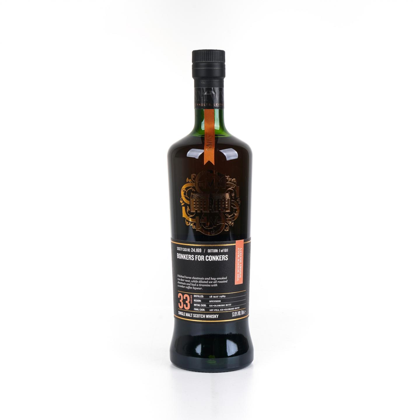 SMWS 24.169 麦卡伦 33年 1989 雪莉桶 酒窖珍藏系列