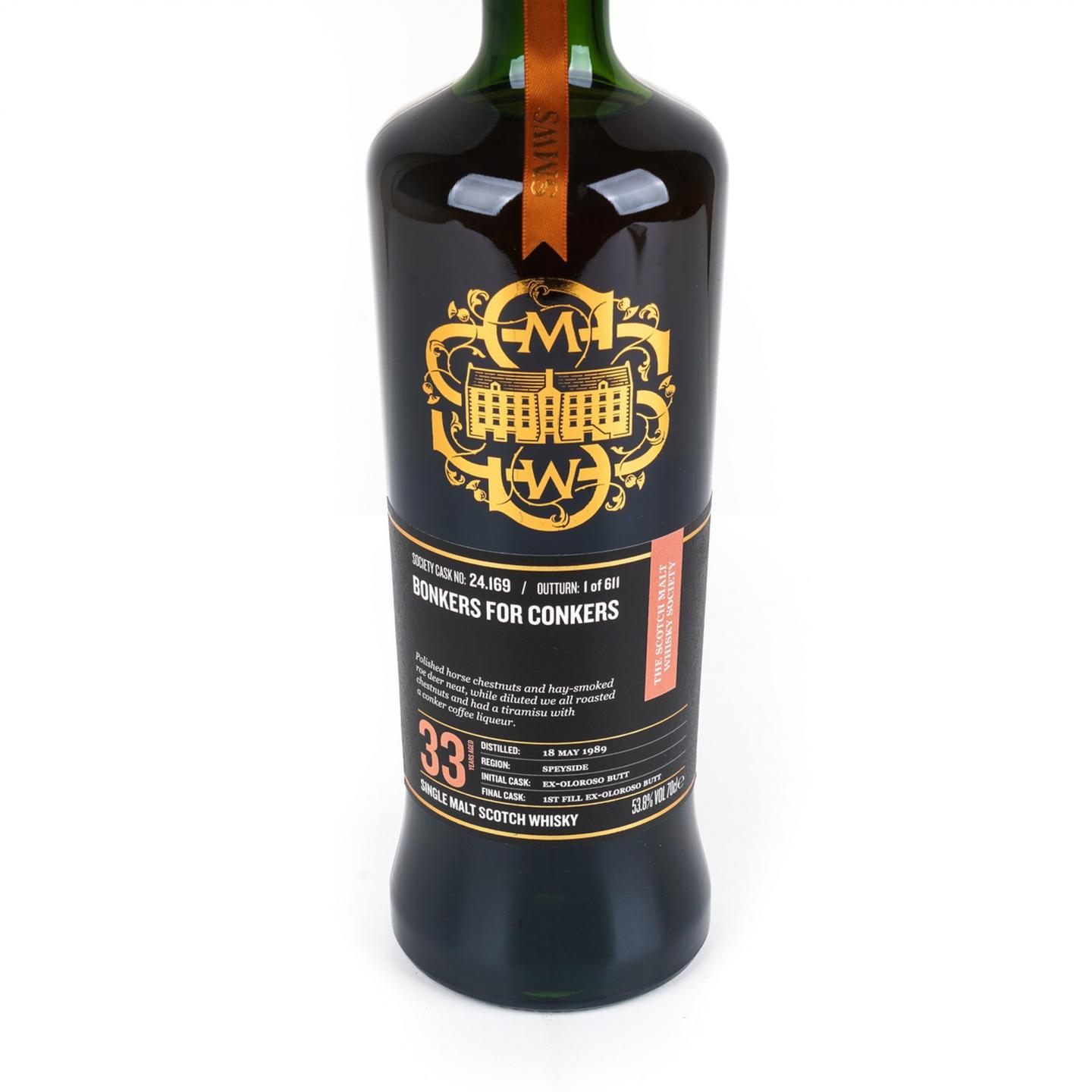 SMWS 24.169 麦卡伦 33年 1989 雪莉桶 酒窖珍藏系列