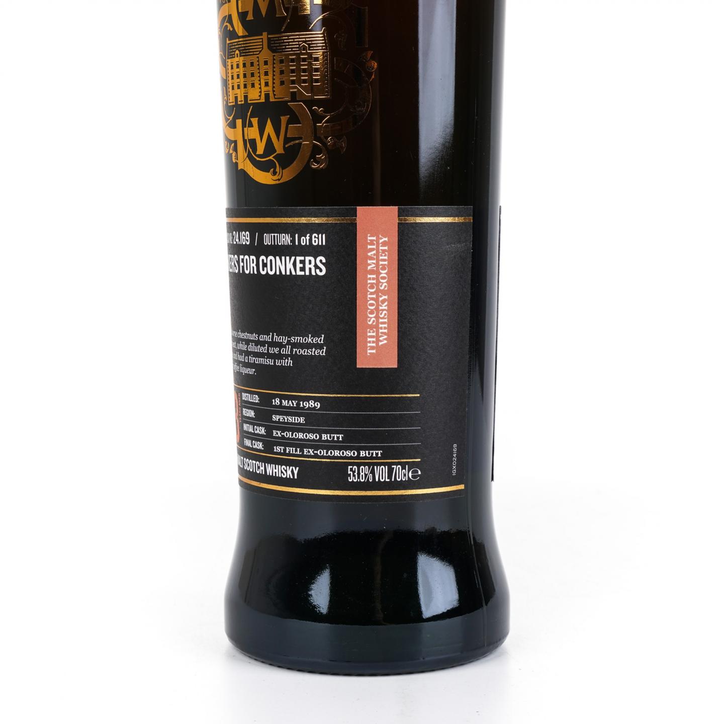 SMWS 24.169 麦卡伦 33年 1989 雪莉桶 酒窖珍藏系列