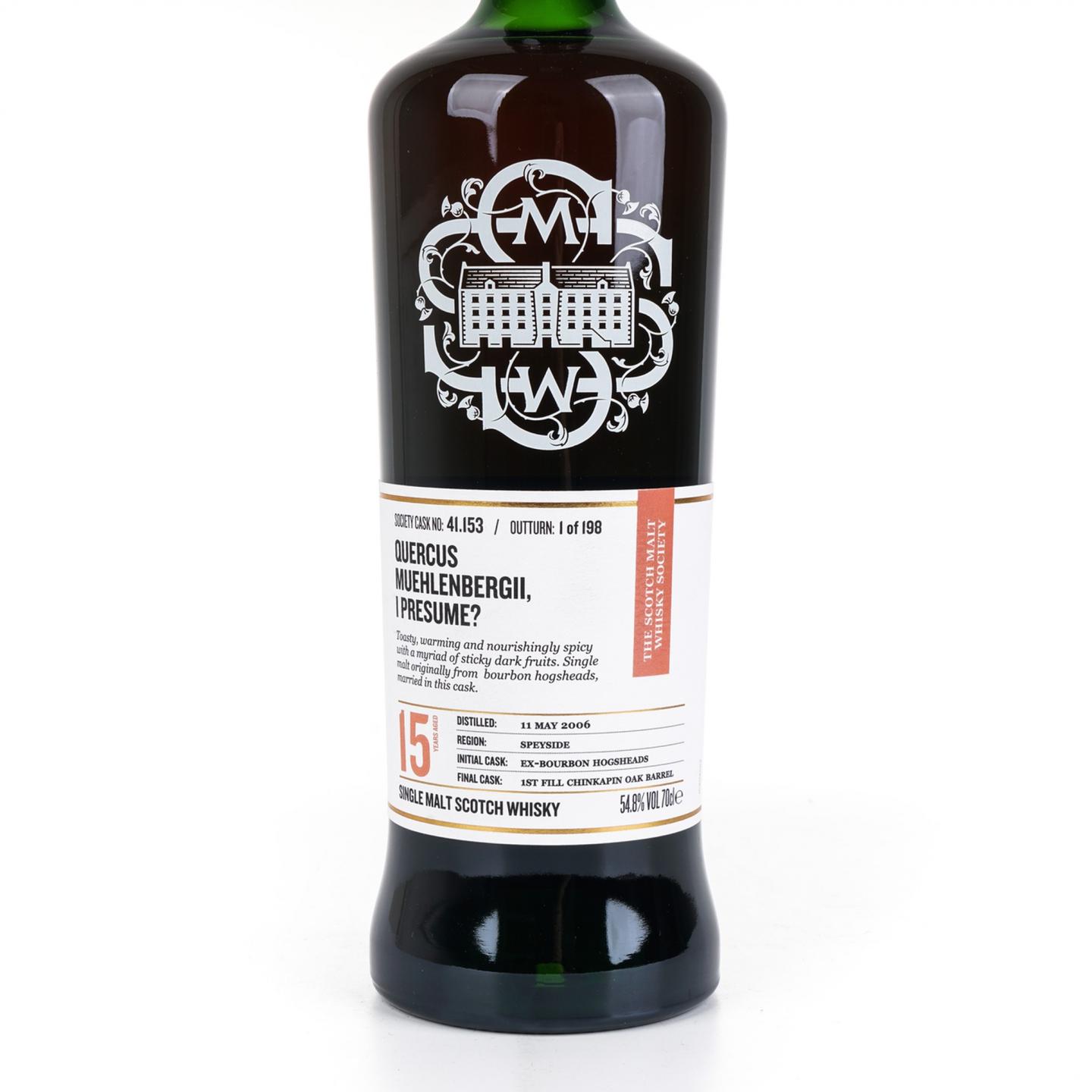 SMWS 41.153 大云 15年 2006 齐卡平橡木桶后熟