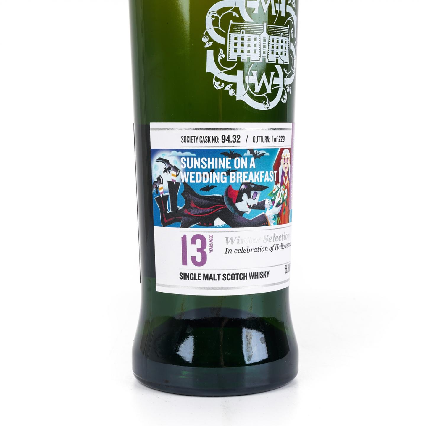 SMWS 94.32 费特凯恩 13年 2022 万圣节Winter Selection限定