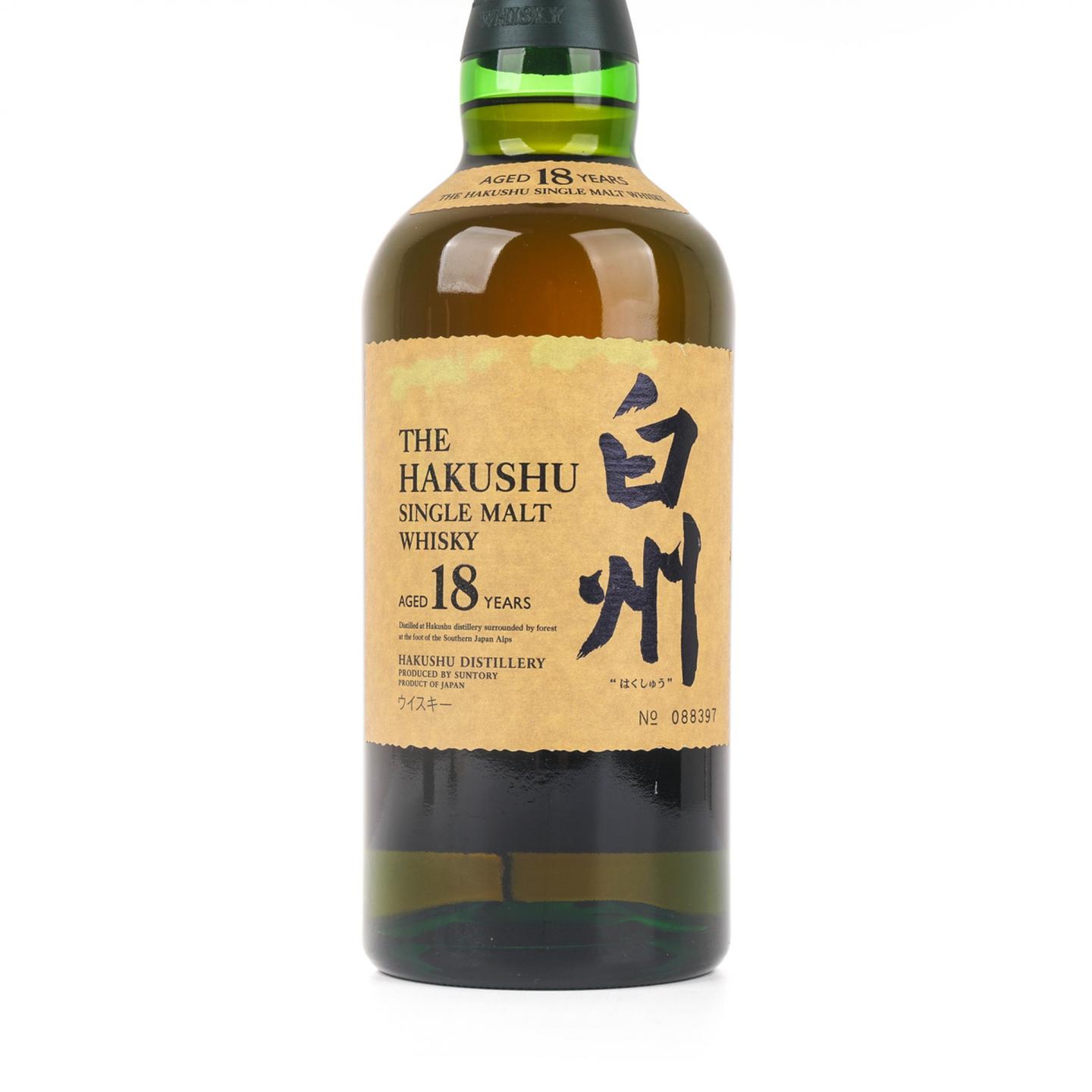 白州 18年 2014 单一麦芽 行货