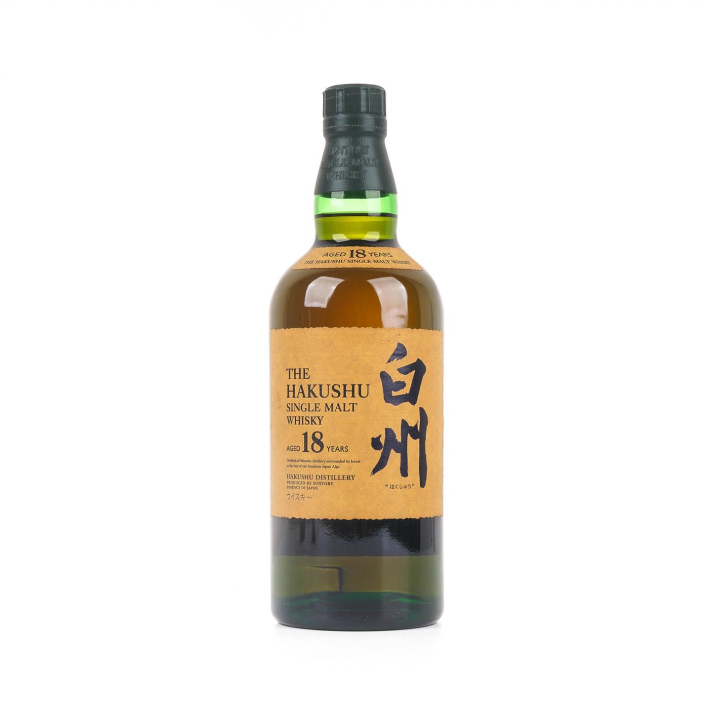 白州 18年 2017 单一麦芽 行货