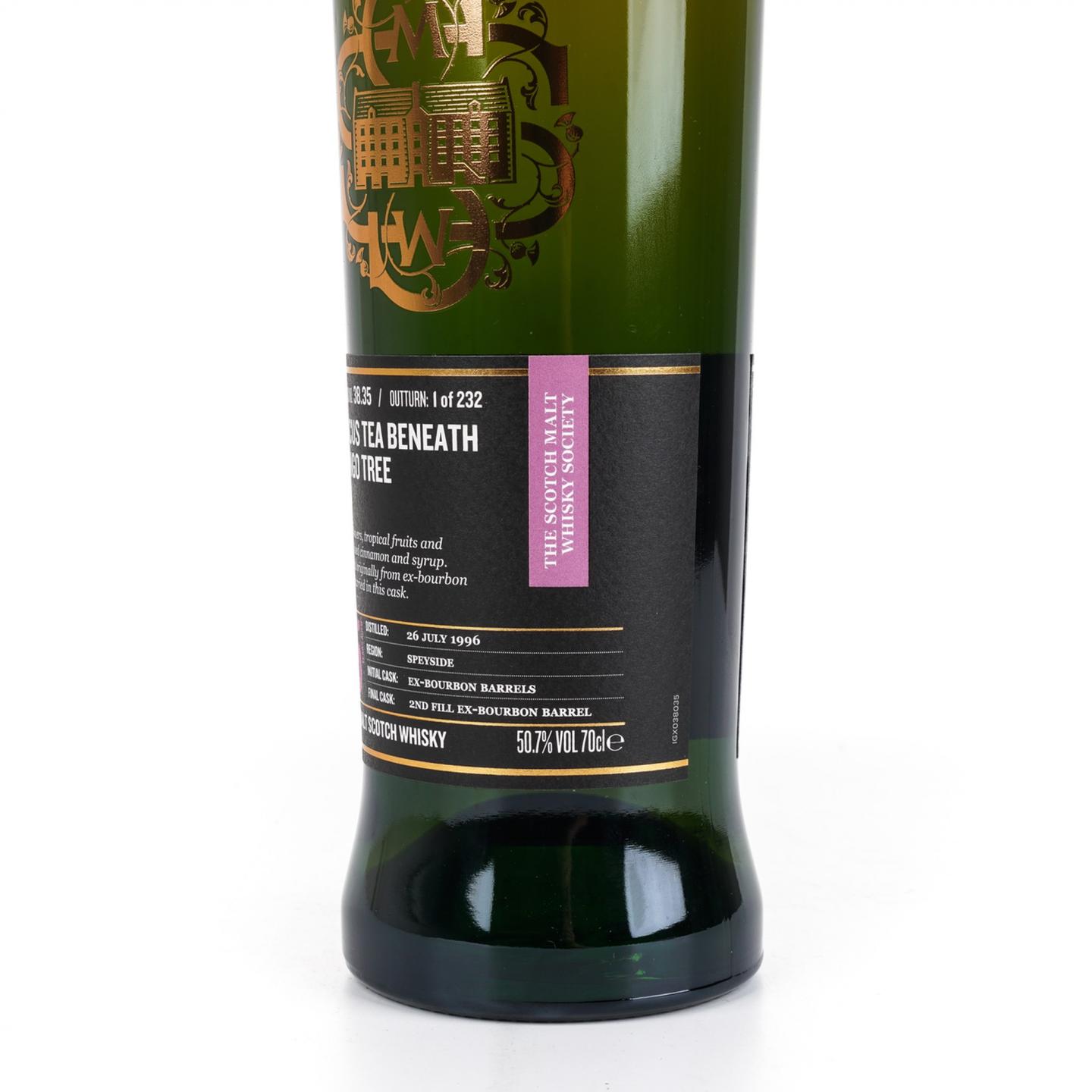 SMWS 38.35 凯普多尼克 25年 1996 芒果树下的洛神花茶