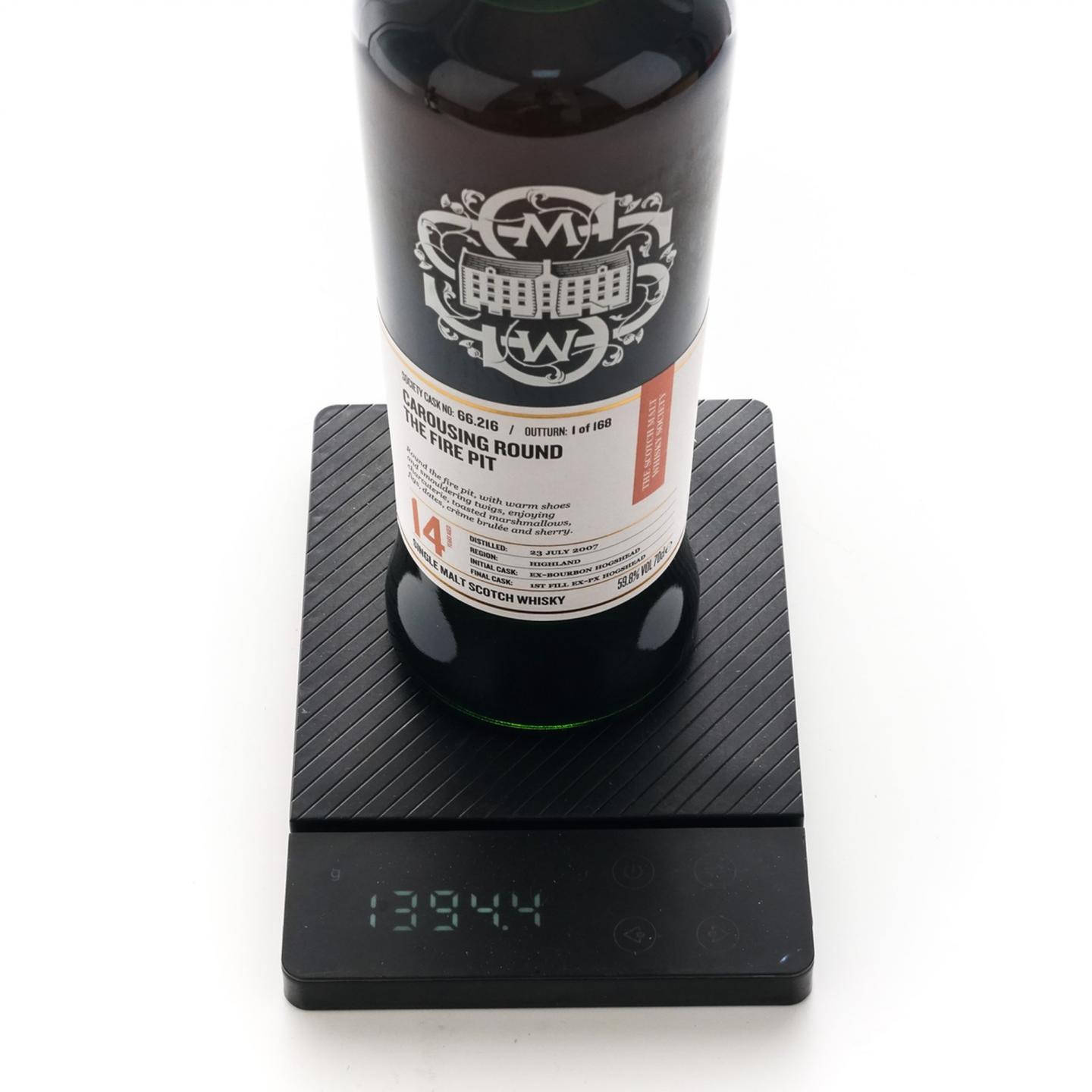 SMWS 66.216 阿德摩尔 14年 2007 PX雪莉桶后熟 围篝火狂欢