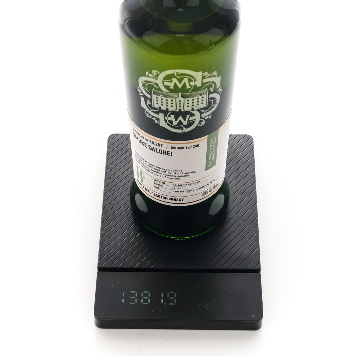 SMWS 29.287 拉弗格 11年 2010-2021 浓烟缭绕 行货