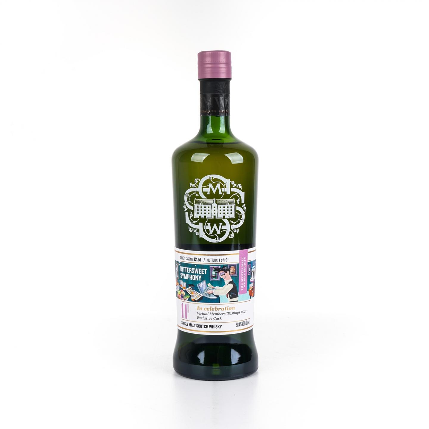 SMWS 12.51 本利亚克 11年 2021虚拟会员品鉴会 苦甜交响曲