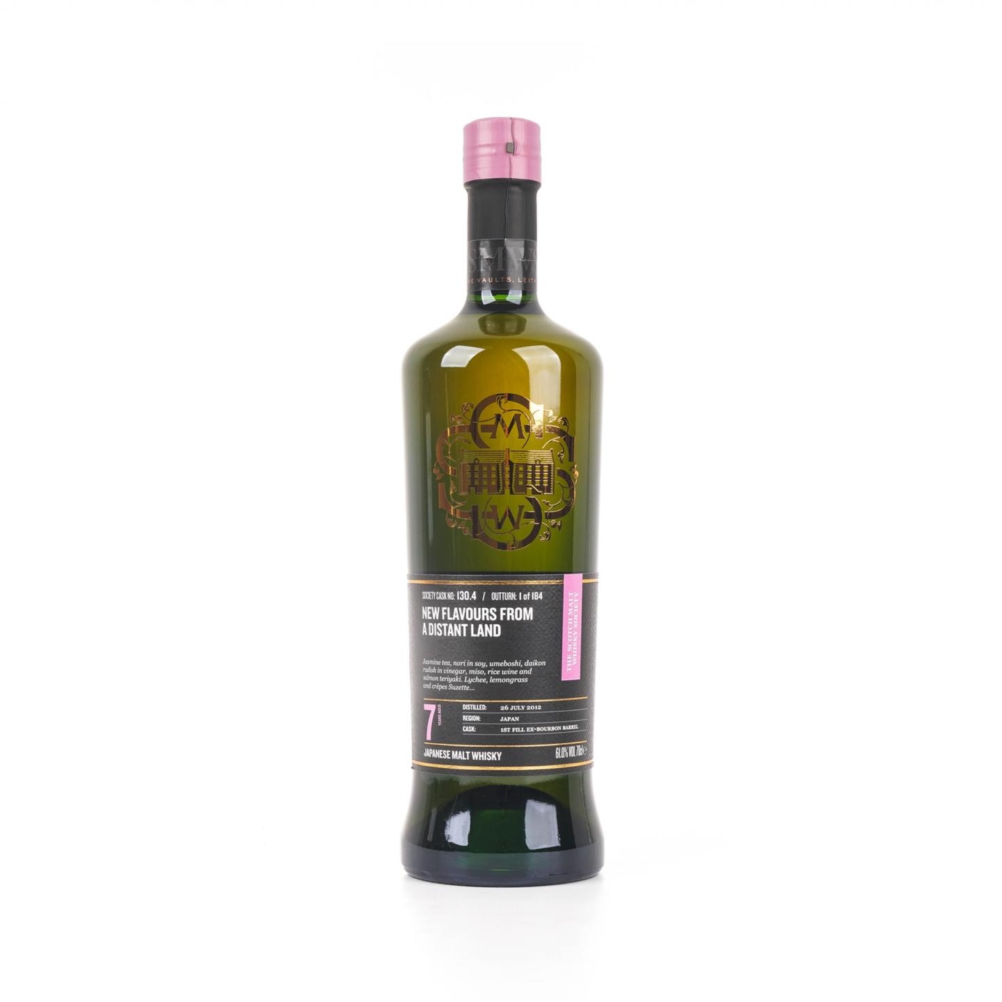SMWS 130.4 秩父 7年 2012 单桶