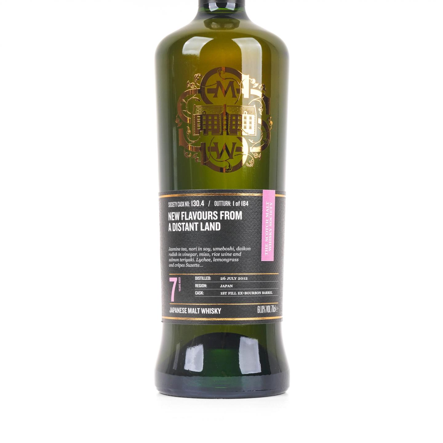 SMWS 130.4 秩父 7年 2012 单桶