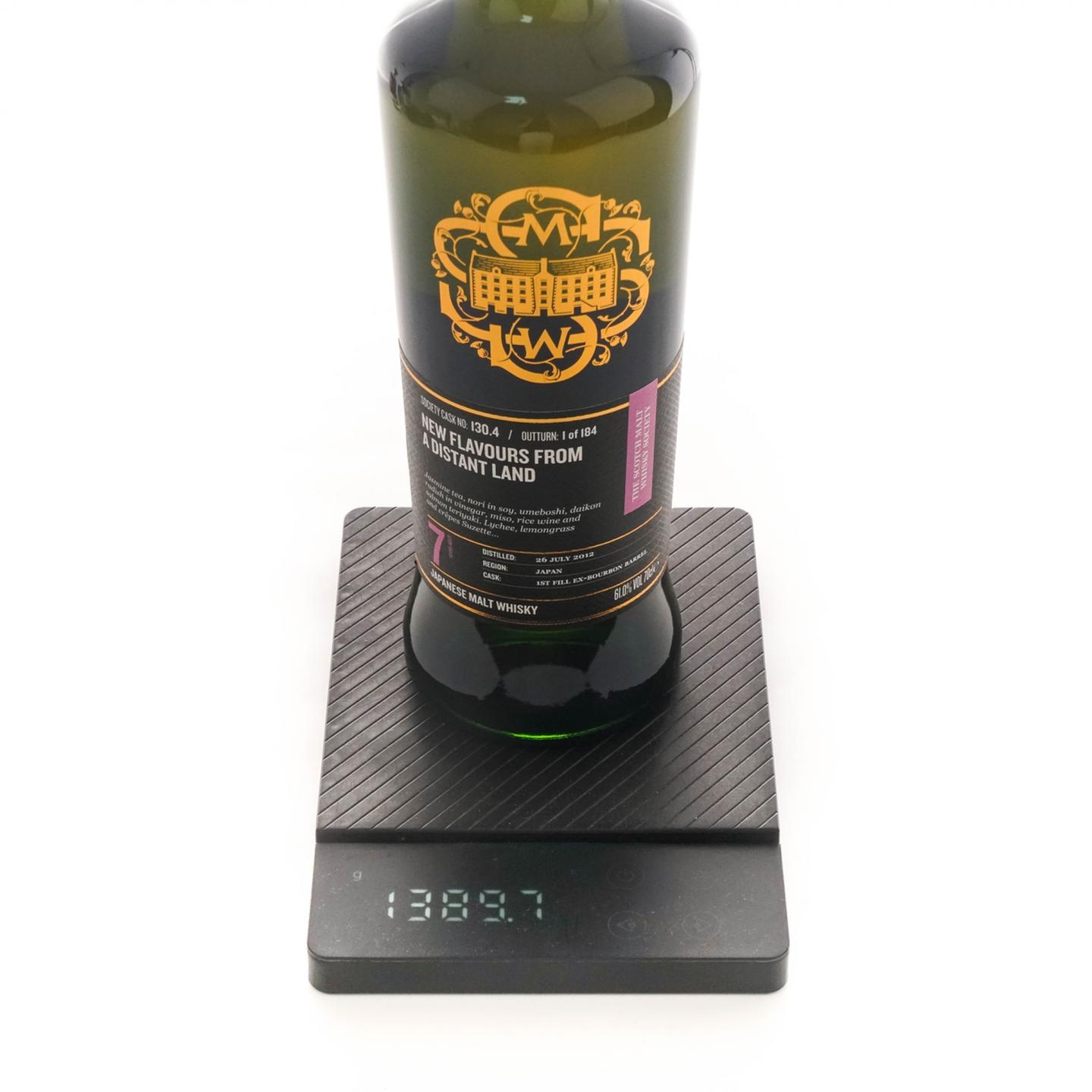 SMWS 130.4 秩父 7年 2012 单桶