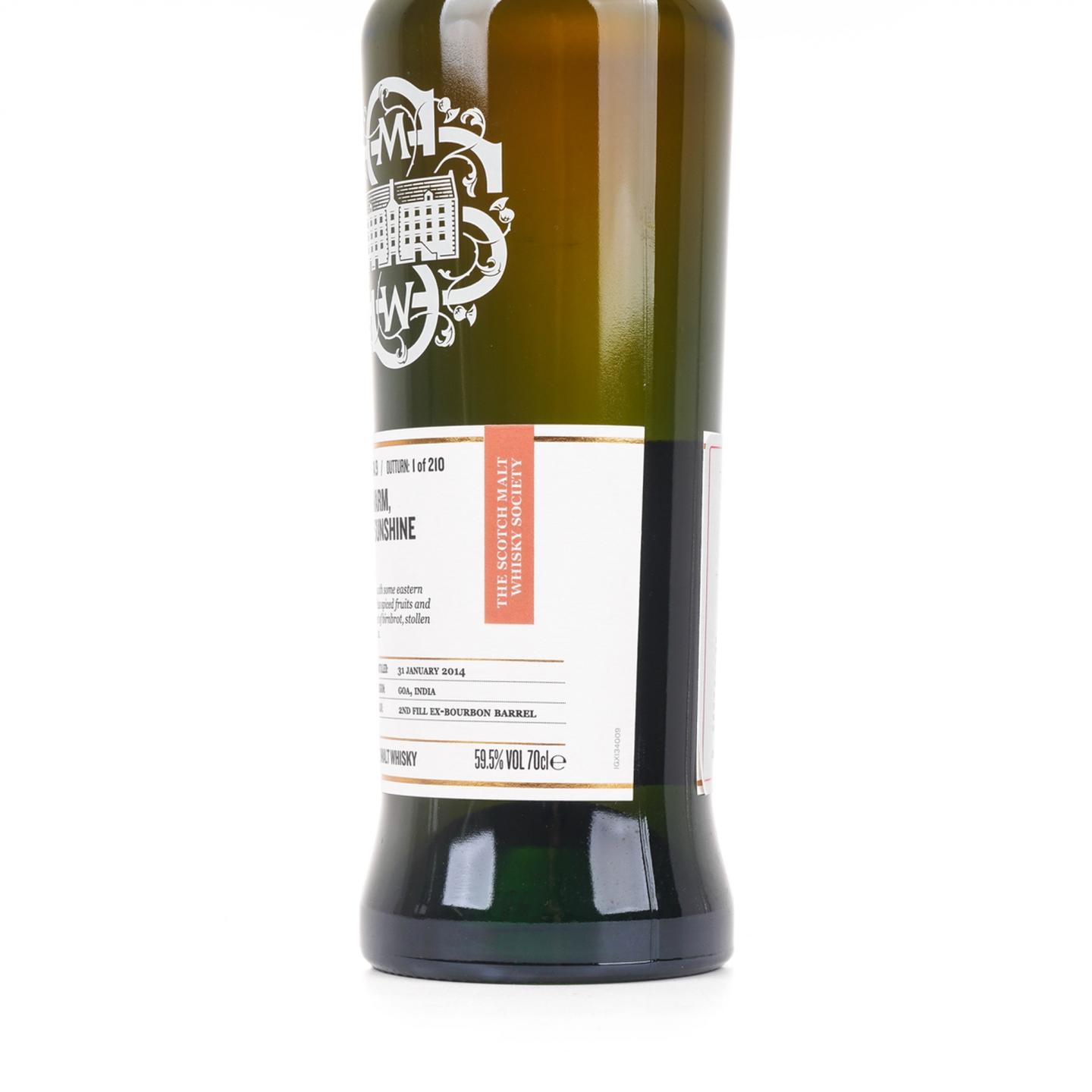 SMWS 134.9 John 5年 2014 印度威士忌