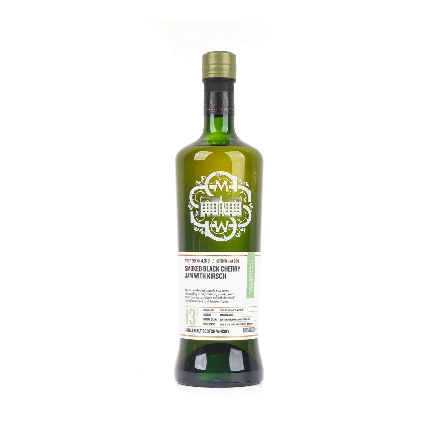 SMWS 4.313 高原骑士 13年 2008