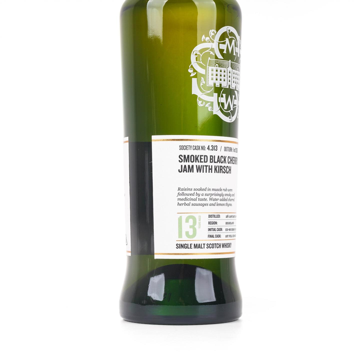 SMWS 4.313 高原骑士 13年 2008