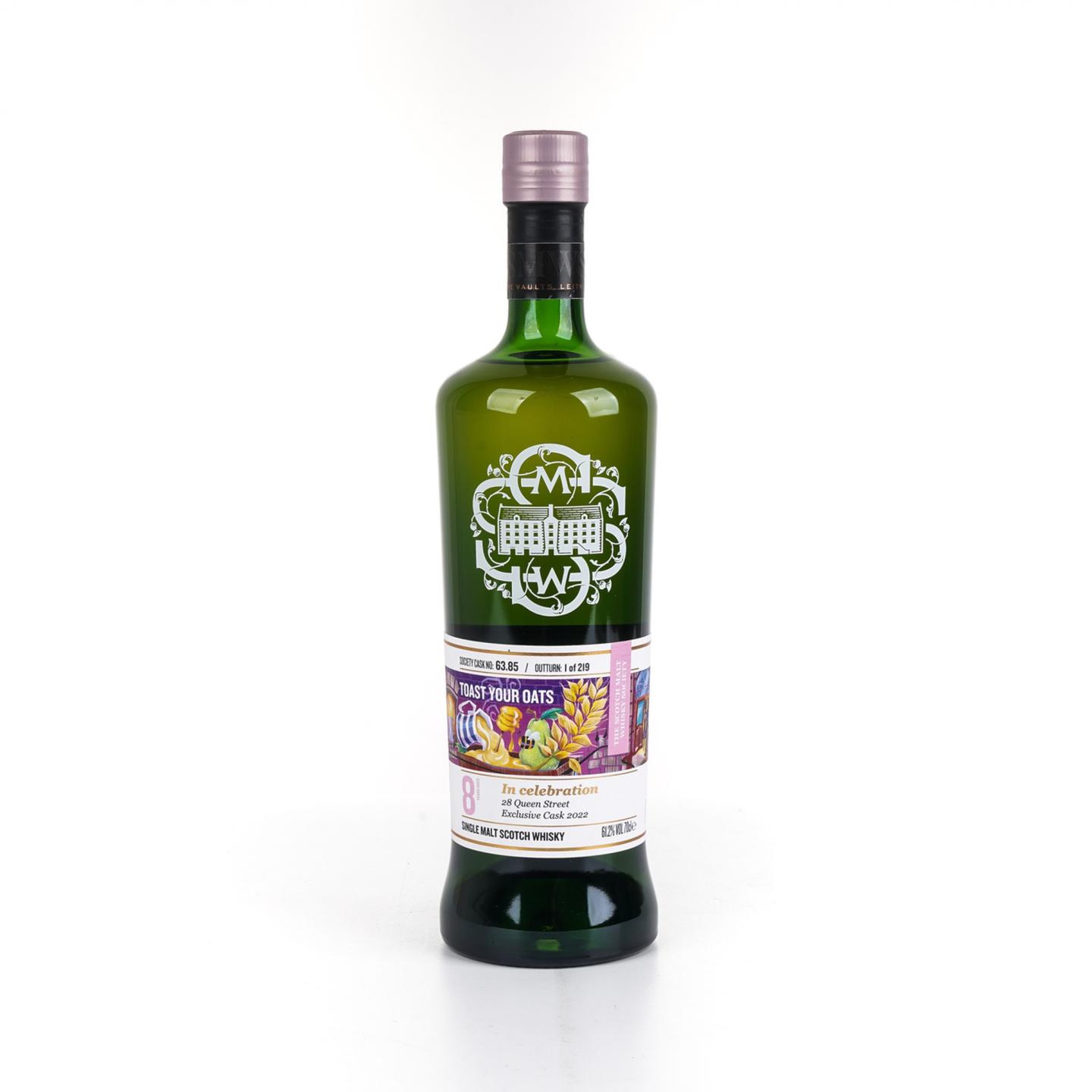 SMWS 63.85 格兰道奇 8年 Queen Street 2022专属限量 烘烤燕麦