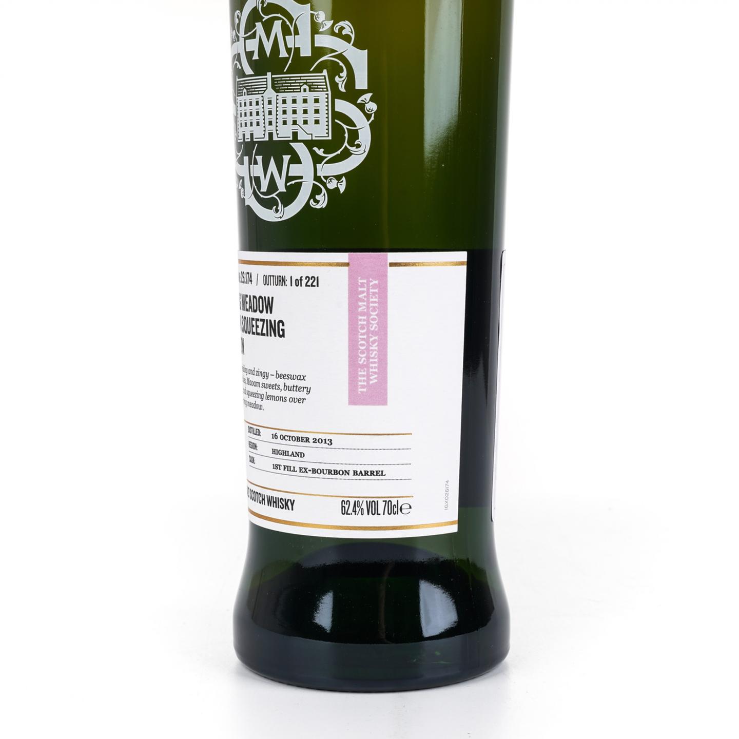 SMWS 26.174 克里尼利基 7年 2013-2021 春日草地柠檬榨汁时刻 行货