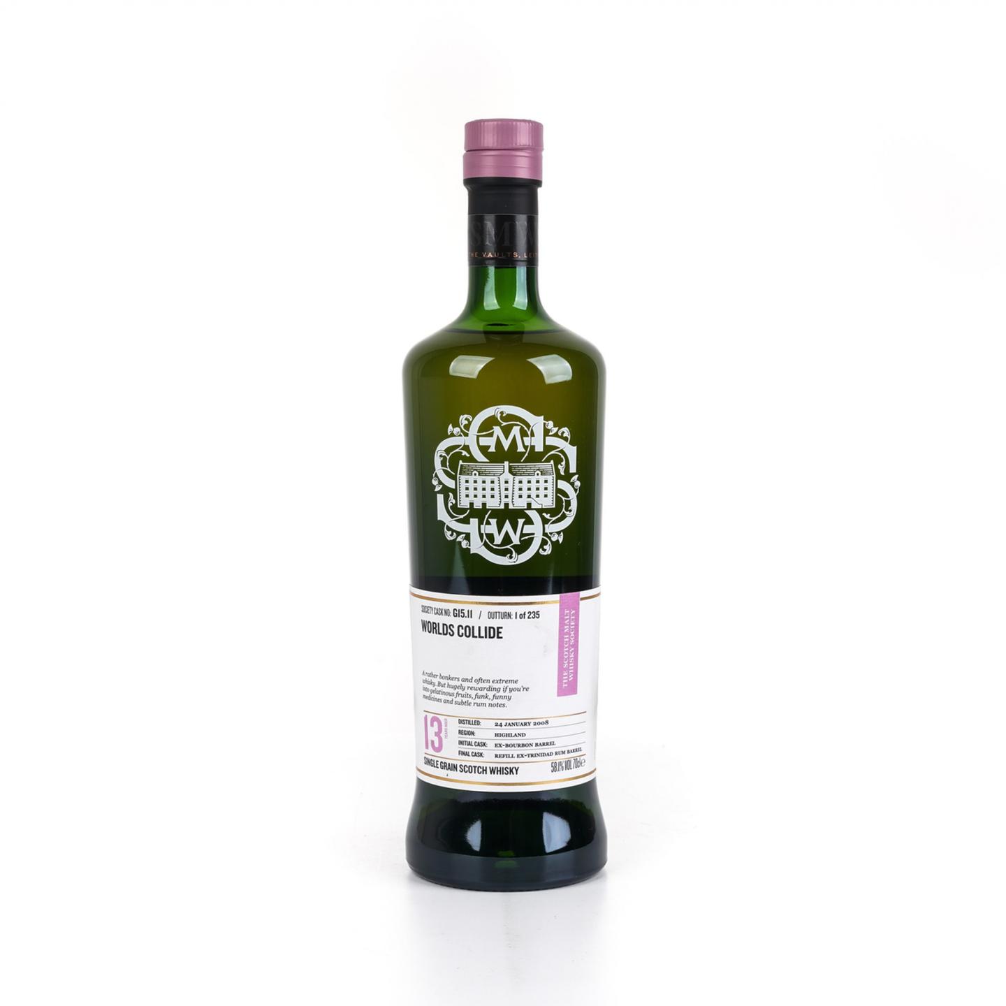 SMWS G15.11 罗曼湖 13年 2008 单谷 世界碰撞