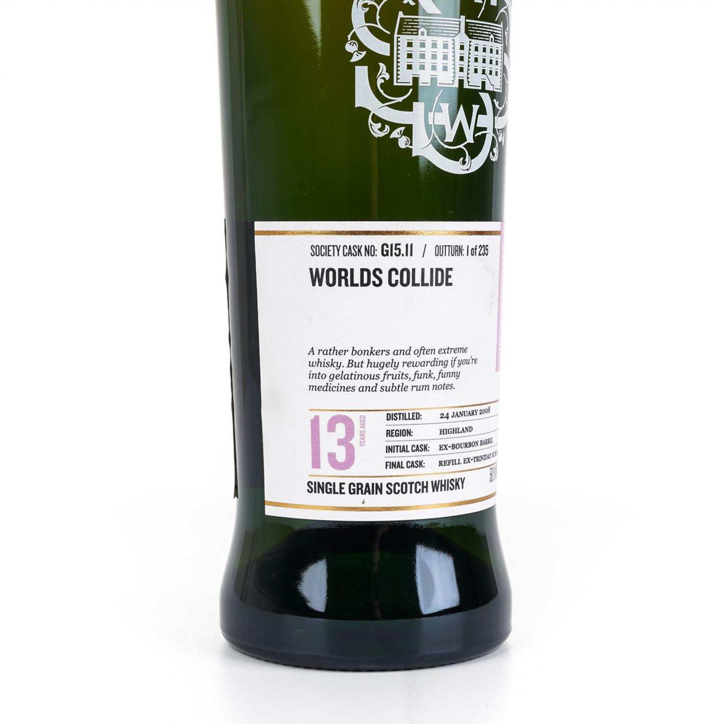SMWS G15.11 罗曼湖 13年 2008 单谷 世界碰撞