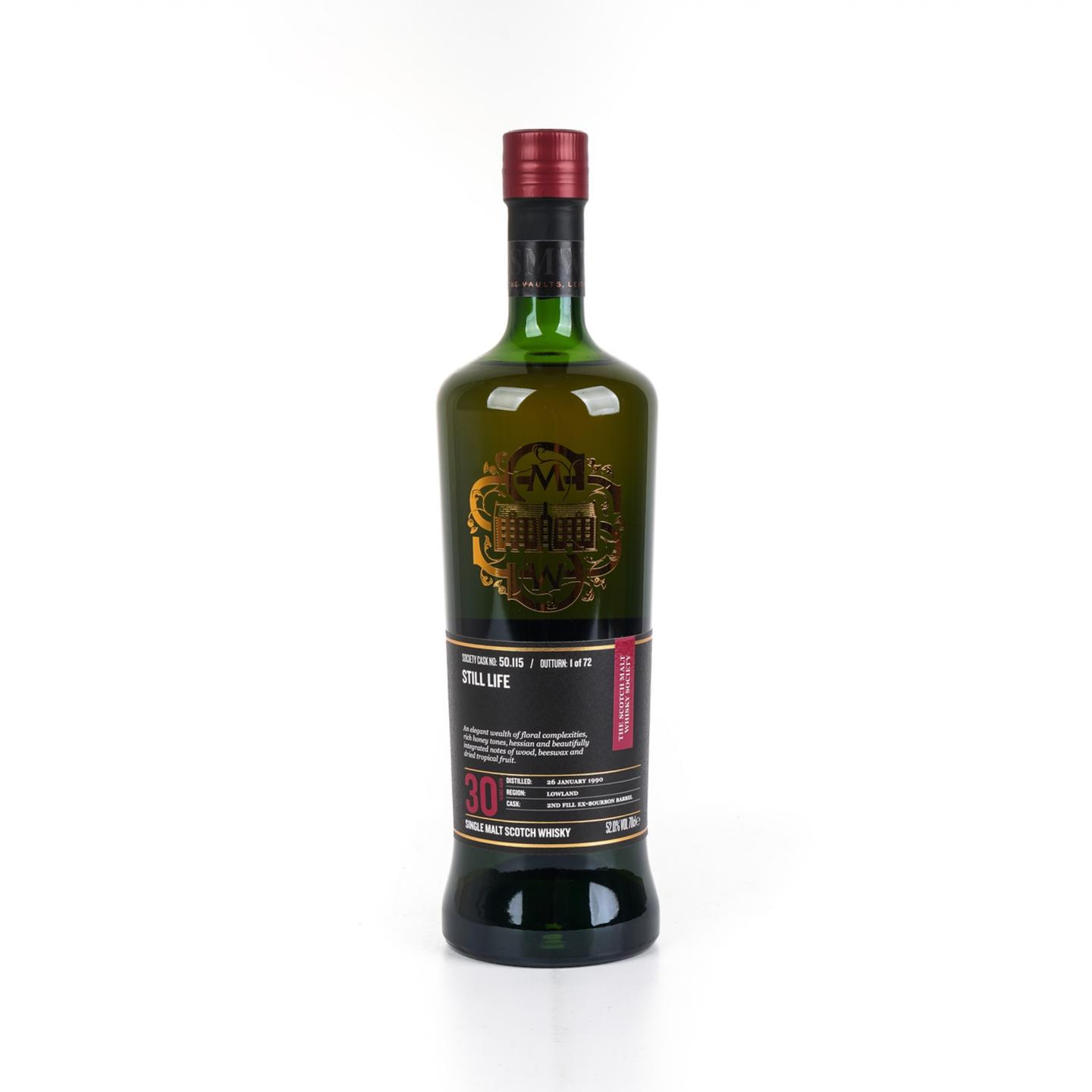 SMWS 50.115 磐火 30年 1990 静物画