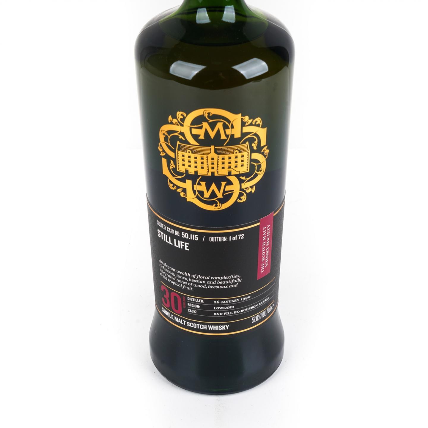 SMWS 50.115 磐火 30年 1990 静物画