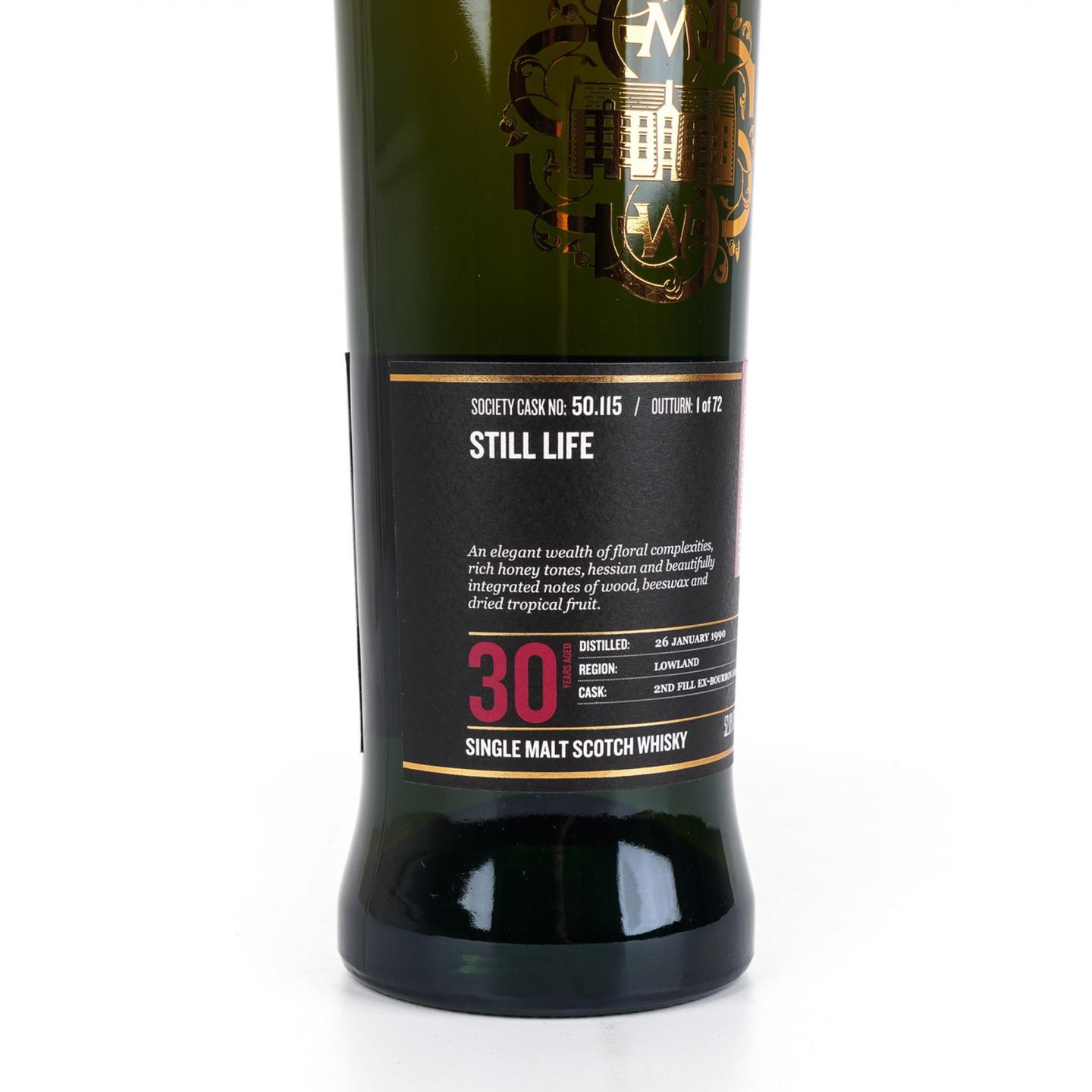 SMWS 50.115 磐火 30年 1990 静物画