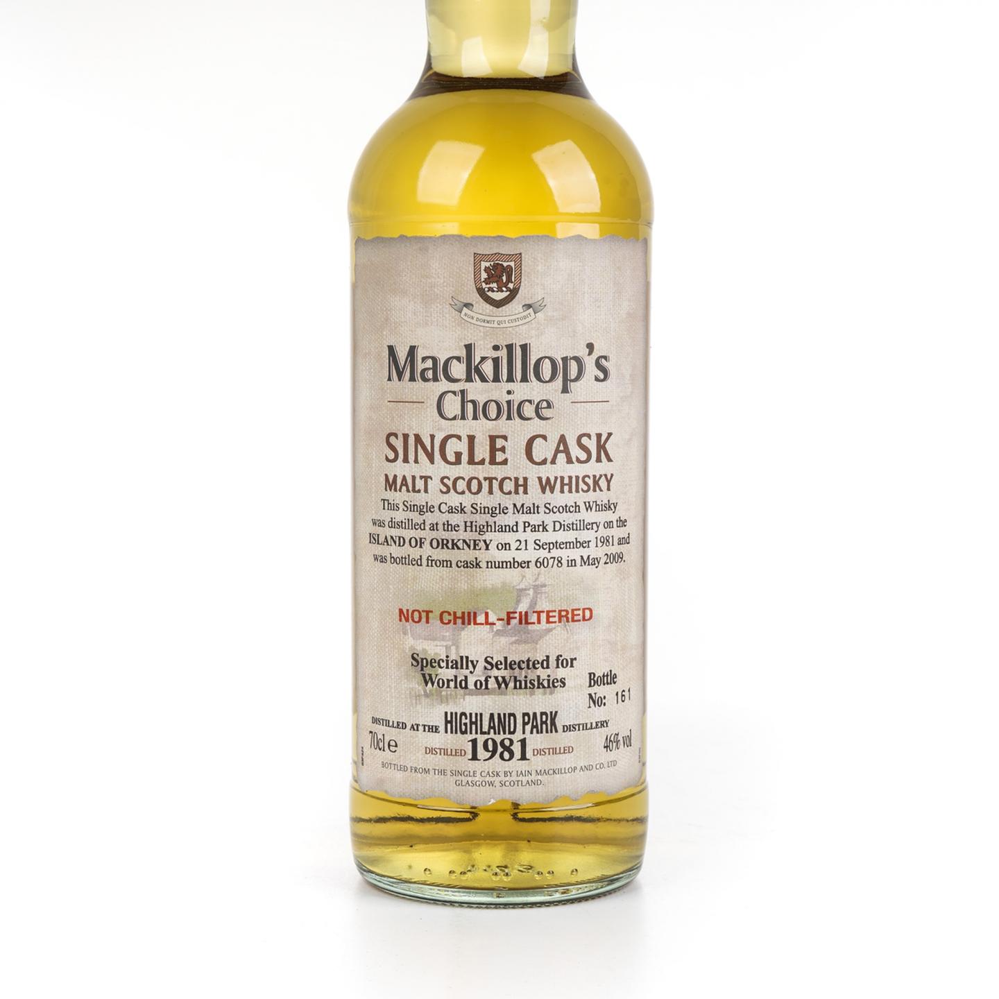 高原骑士 27年 1981-2009 Mackillop's Choice 单桶#6078