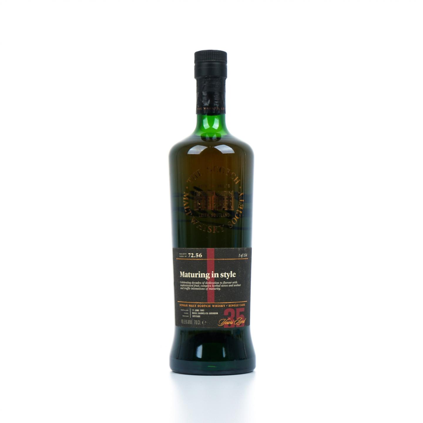SMWS 72.56 弥尔顿达夫 35年 1982 黑标