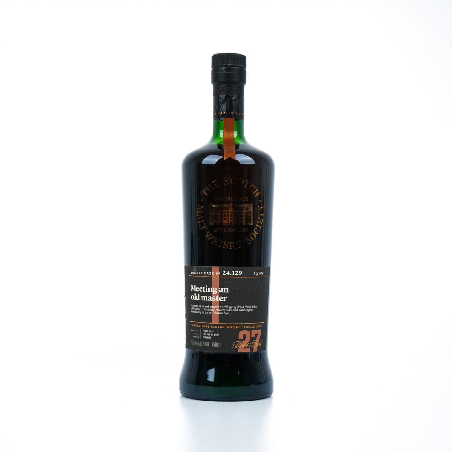 SMWS 24.129 麦卡伦 27年 1990 酒窖珍藏 雪莉桶 750ml