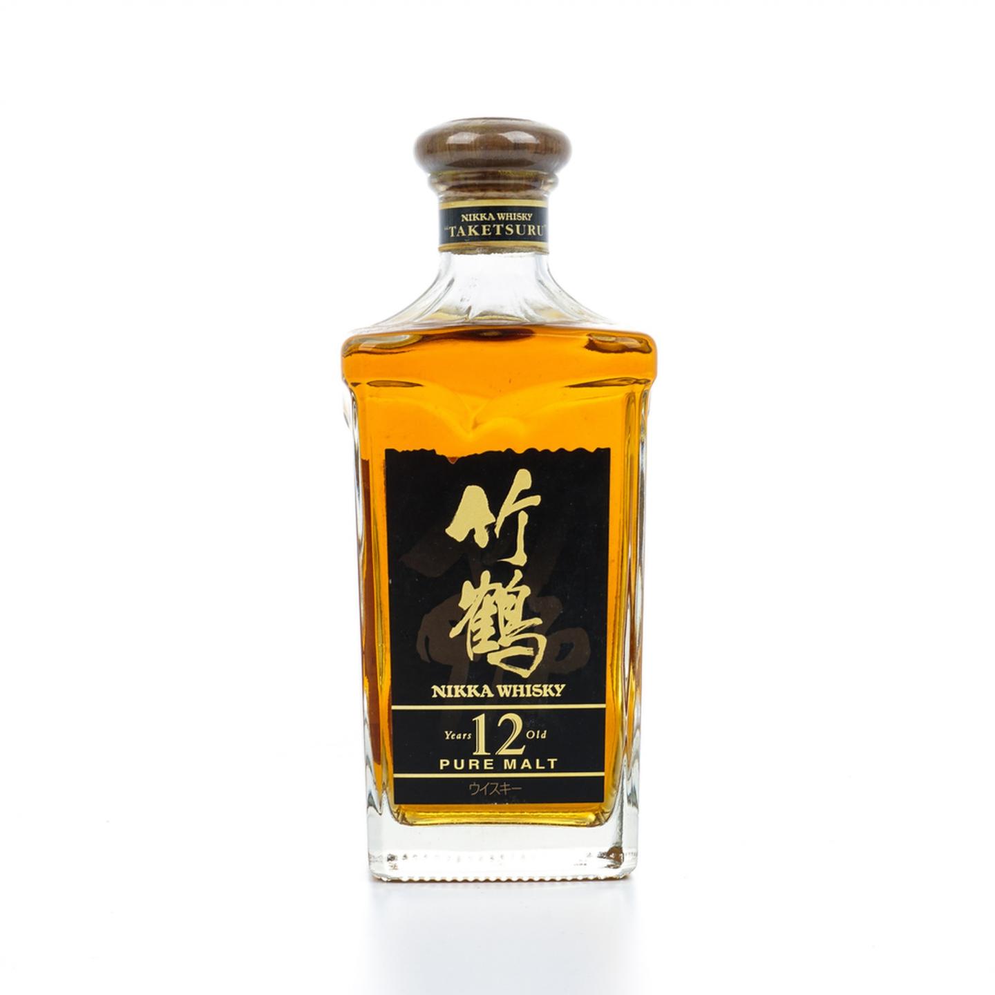 竹鹤 12年 Pure Malt 角瓶 660ml