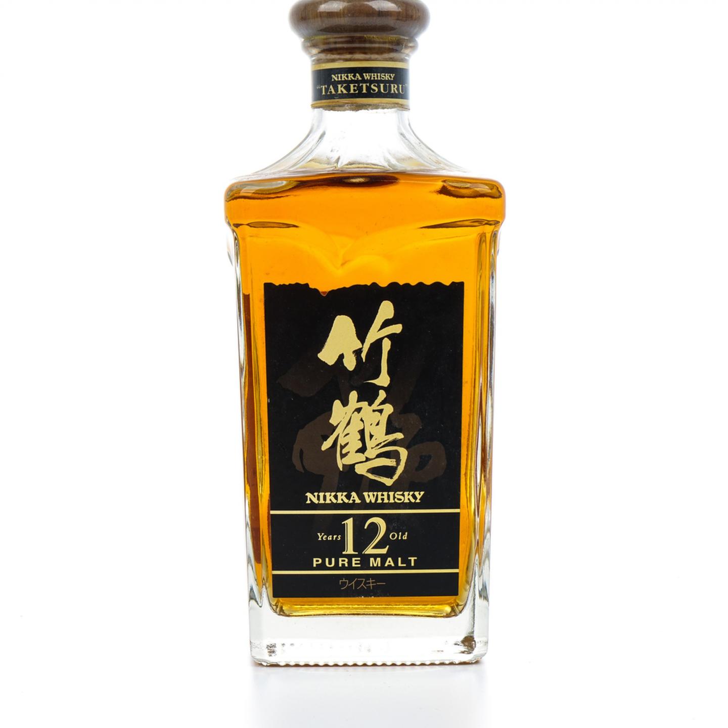 竹鹤 12年 Pure Malt 角瓶 660ml