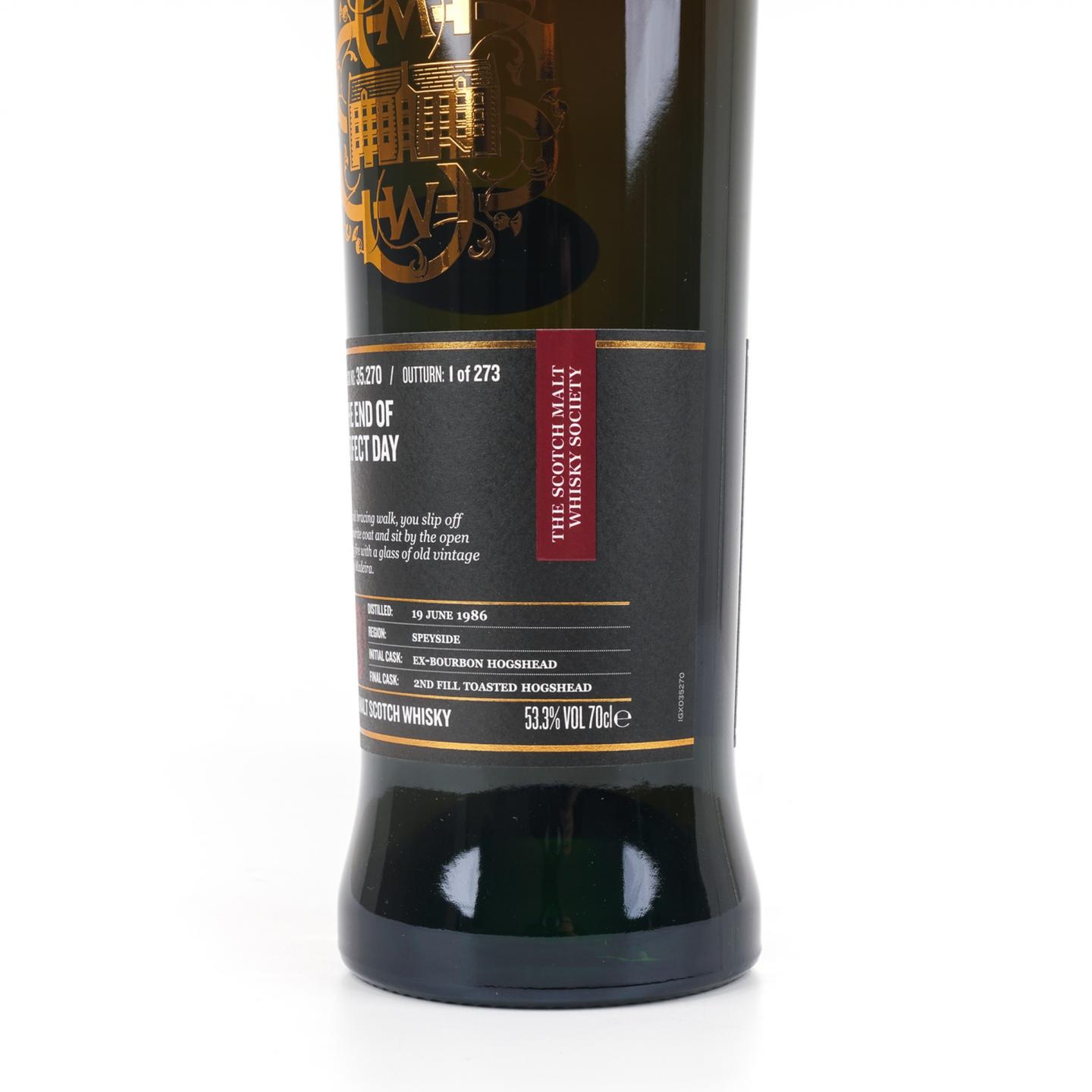 SMWS 35.270 格兰莫雷 33年 1986