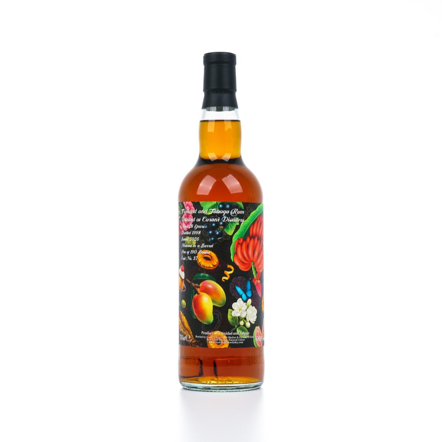 Caroni 28年 1998-2026 特立尼达 单桶朗姆