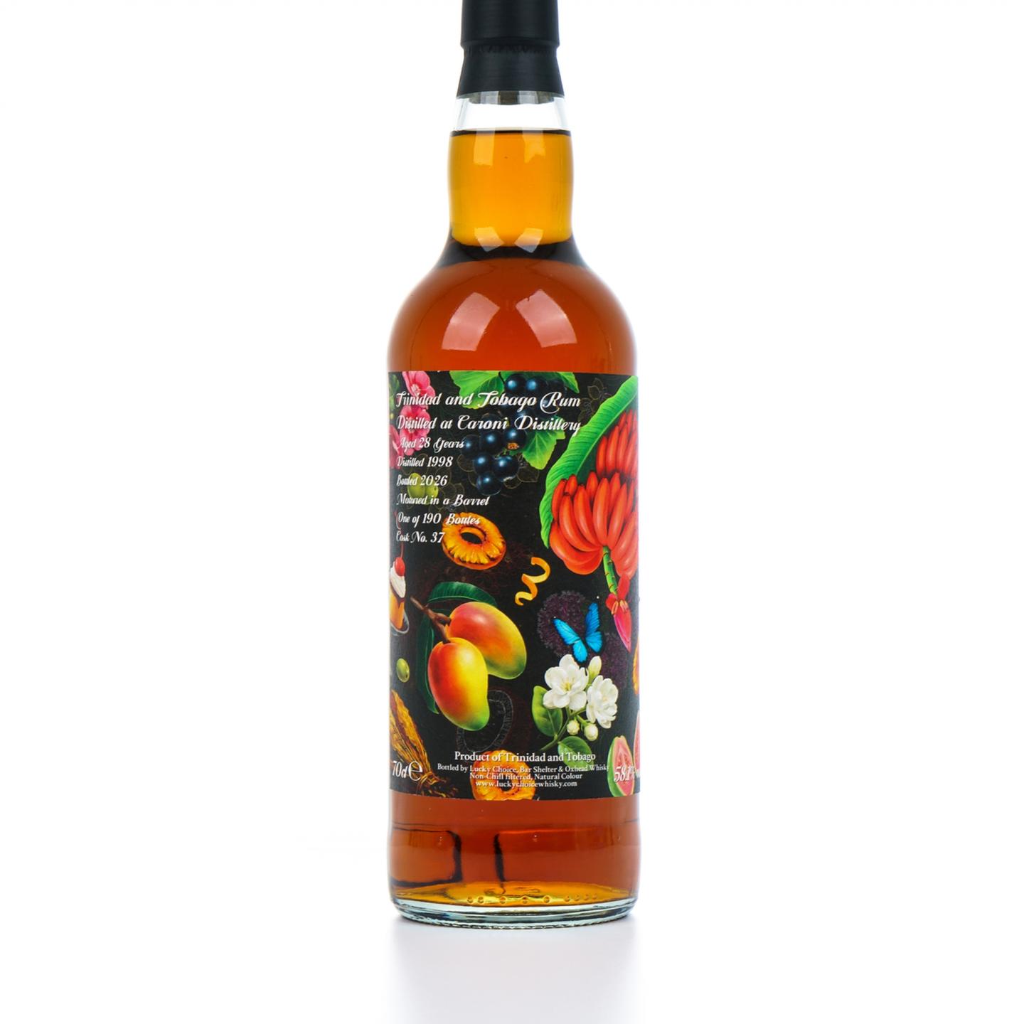 Caroni 28年 1998-2026 特立尼达 单桶朗姆